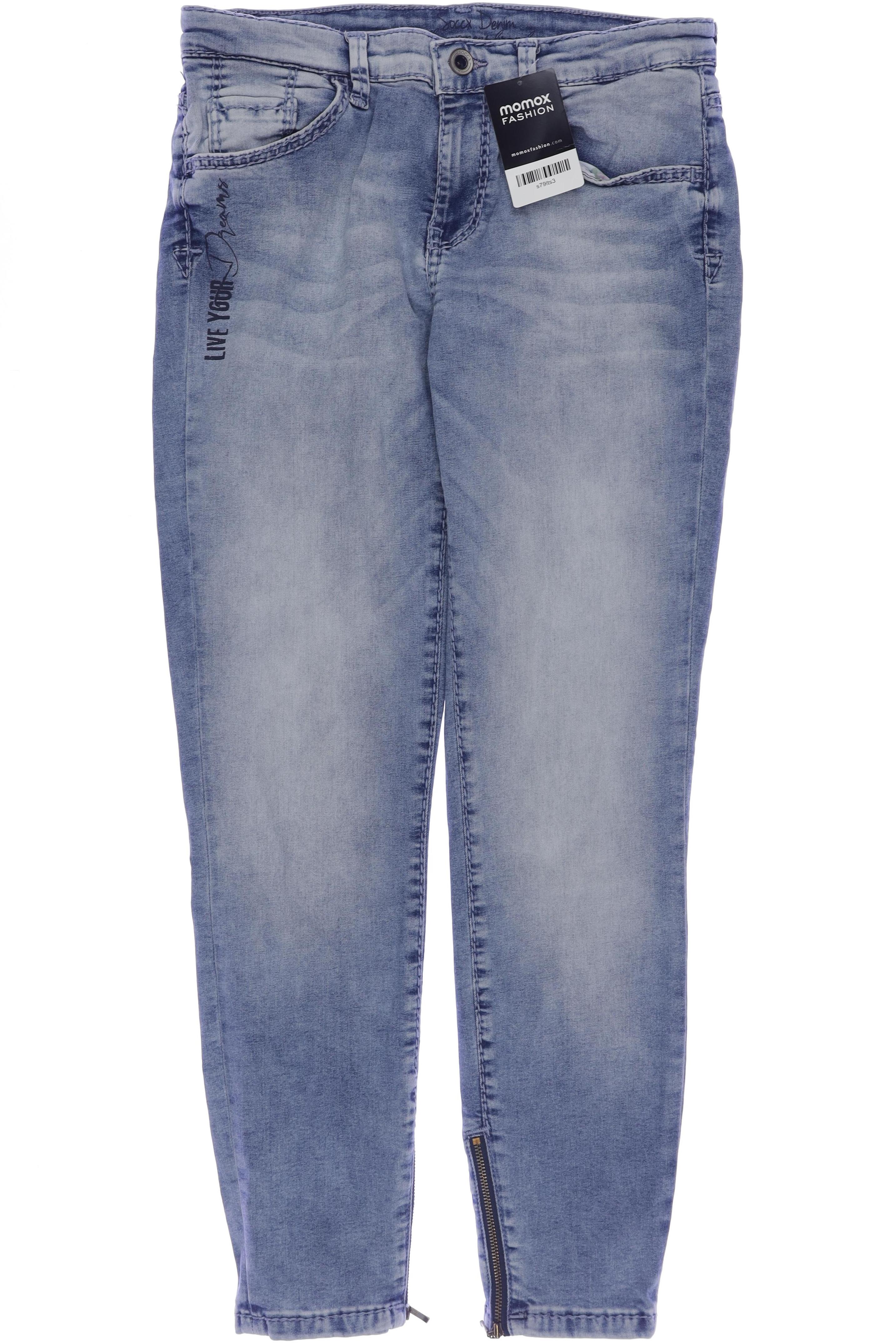 

Soccx Damen Jeans, blau, Gr. 28