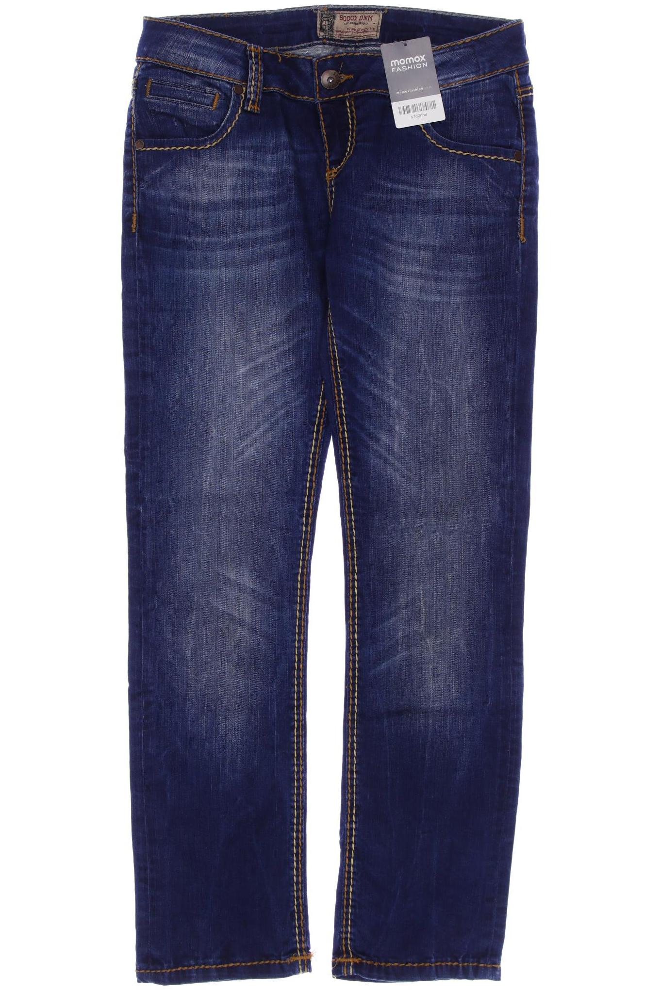 

SOCCX Damen Jeans, blau