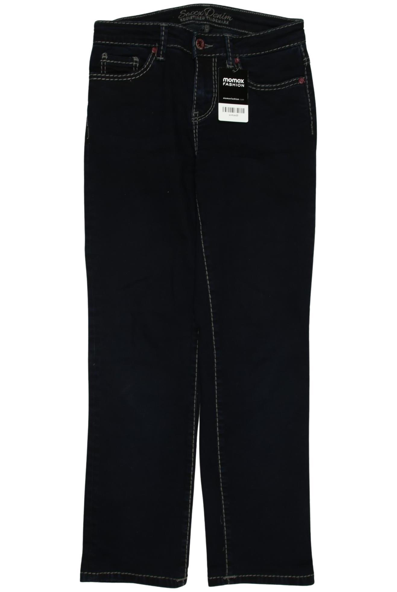 

Soccx Damen Jeans, marineblau, Gr. 27