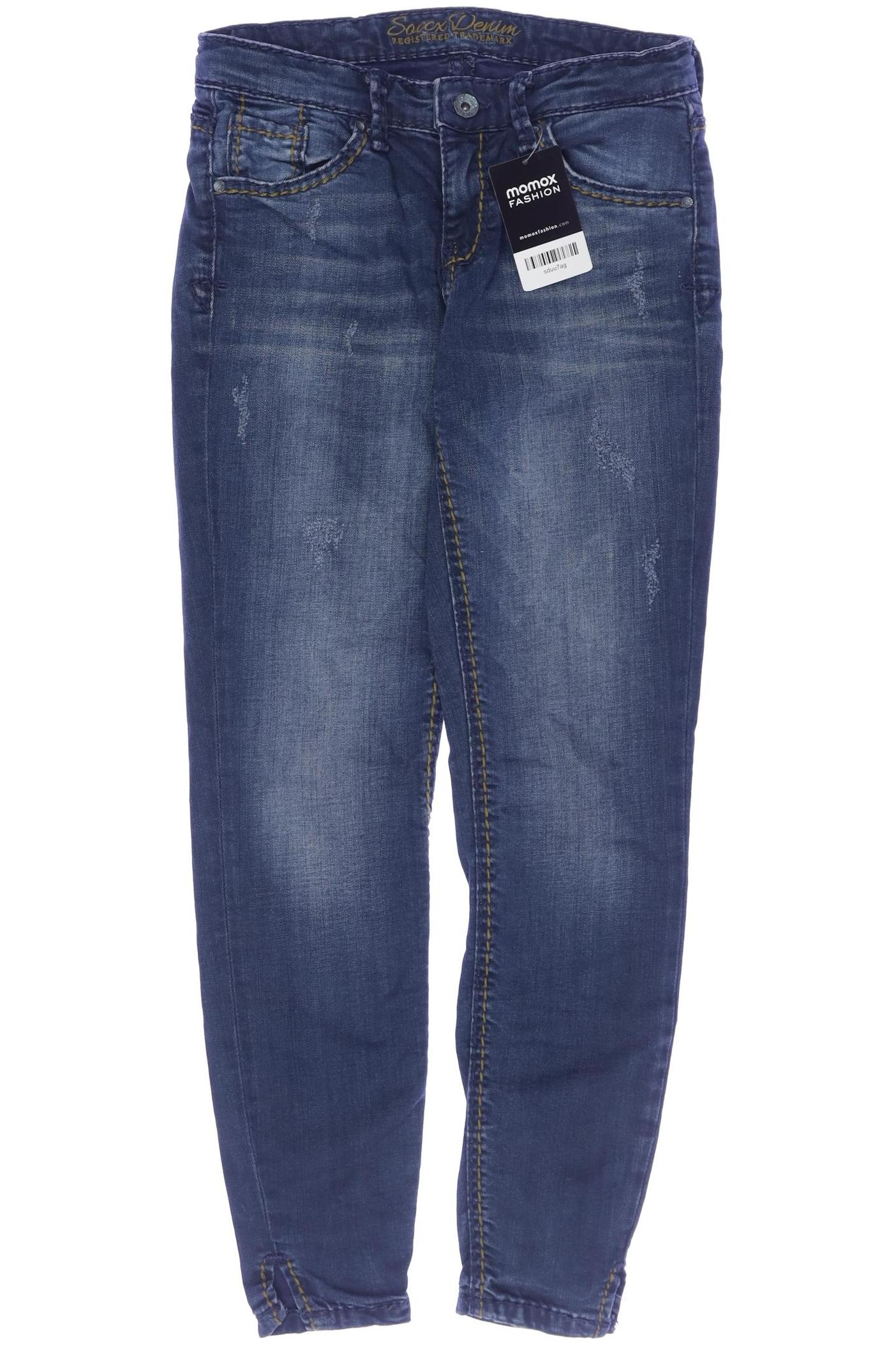 

Soccx Damen Jeans, marineblau, Gr. 27