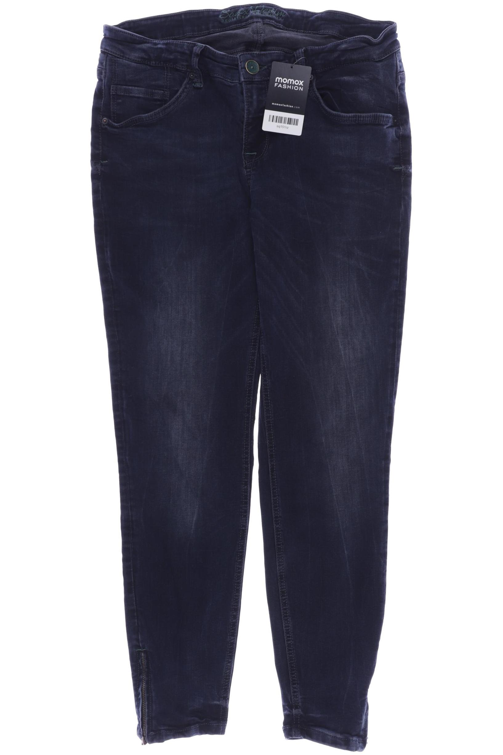 

SOCCX Damen Jeans, marineblau