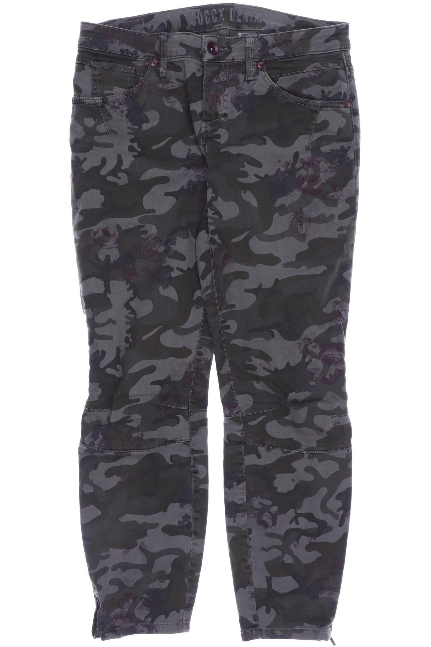 

Soccx Damen Jeans, grau, Gr. 40