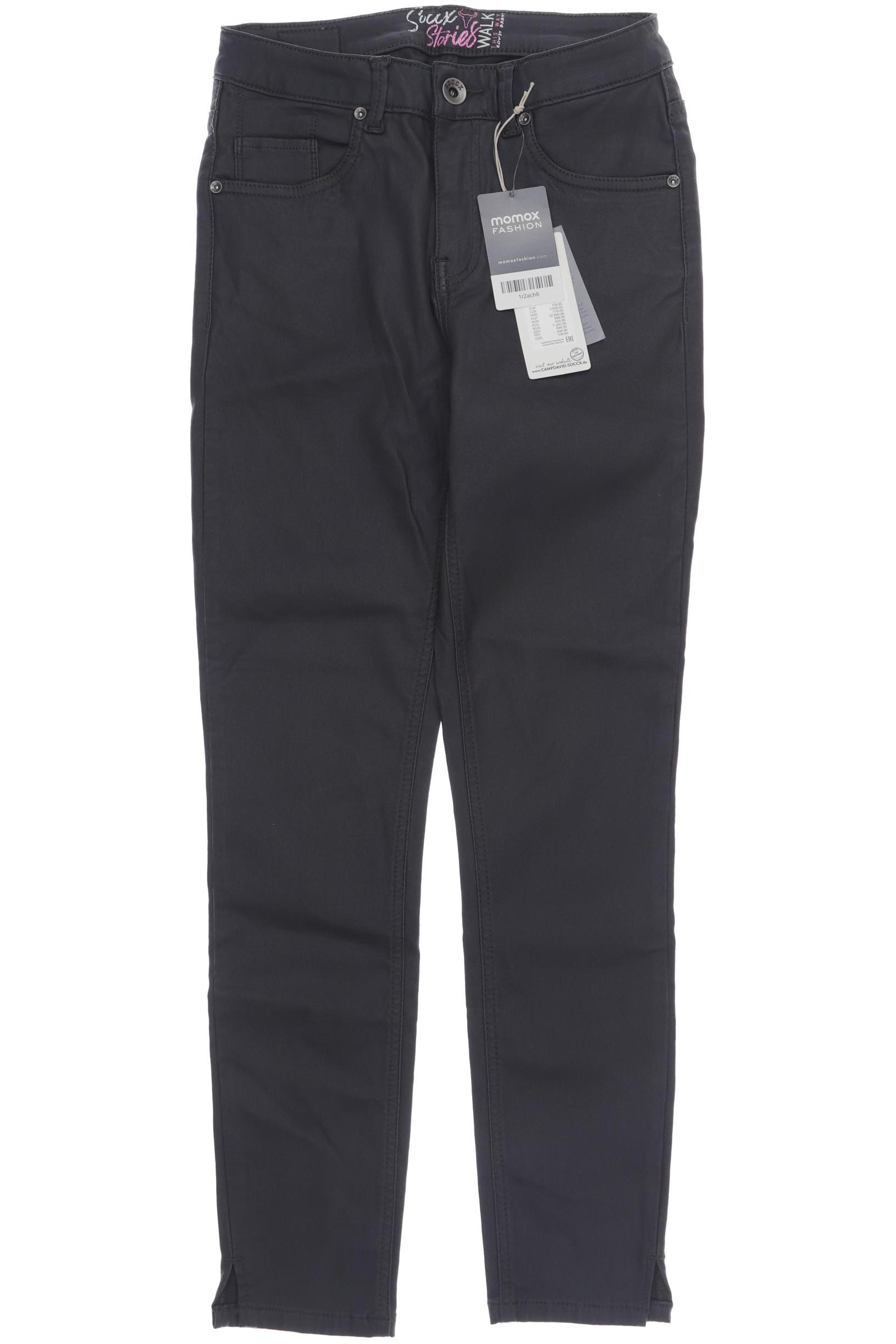

Soccx Damen Jeans, grau, Gr. 38