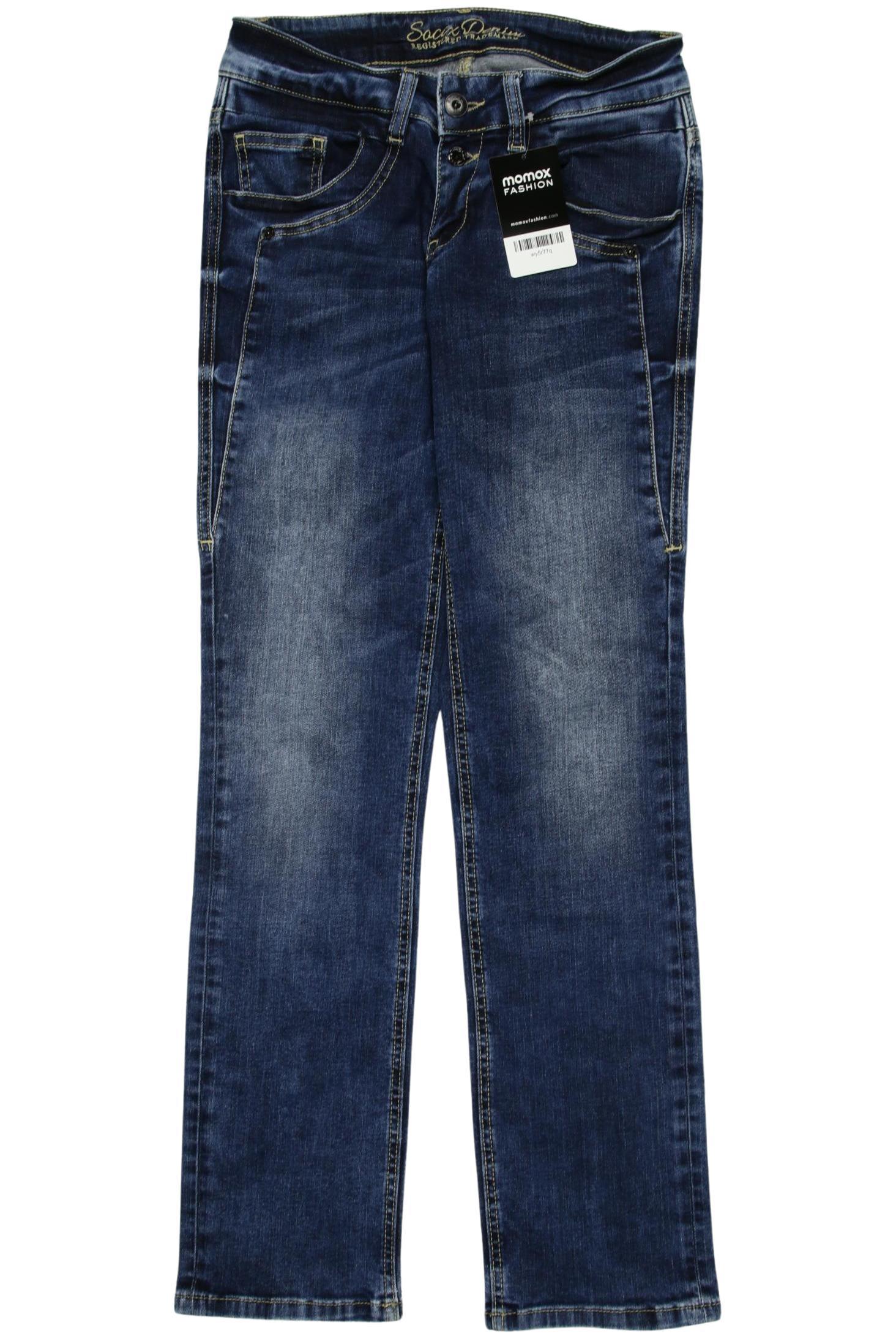 

Soccx Damen Jeans, marineblau, Gr. 28