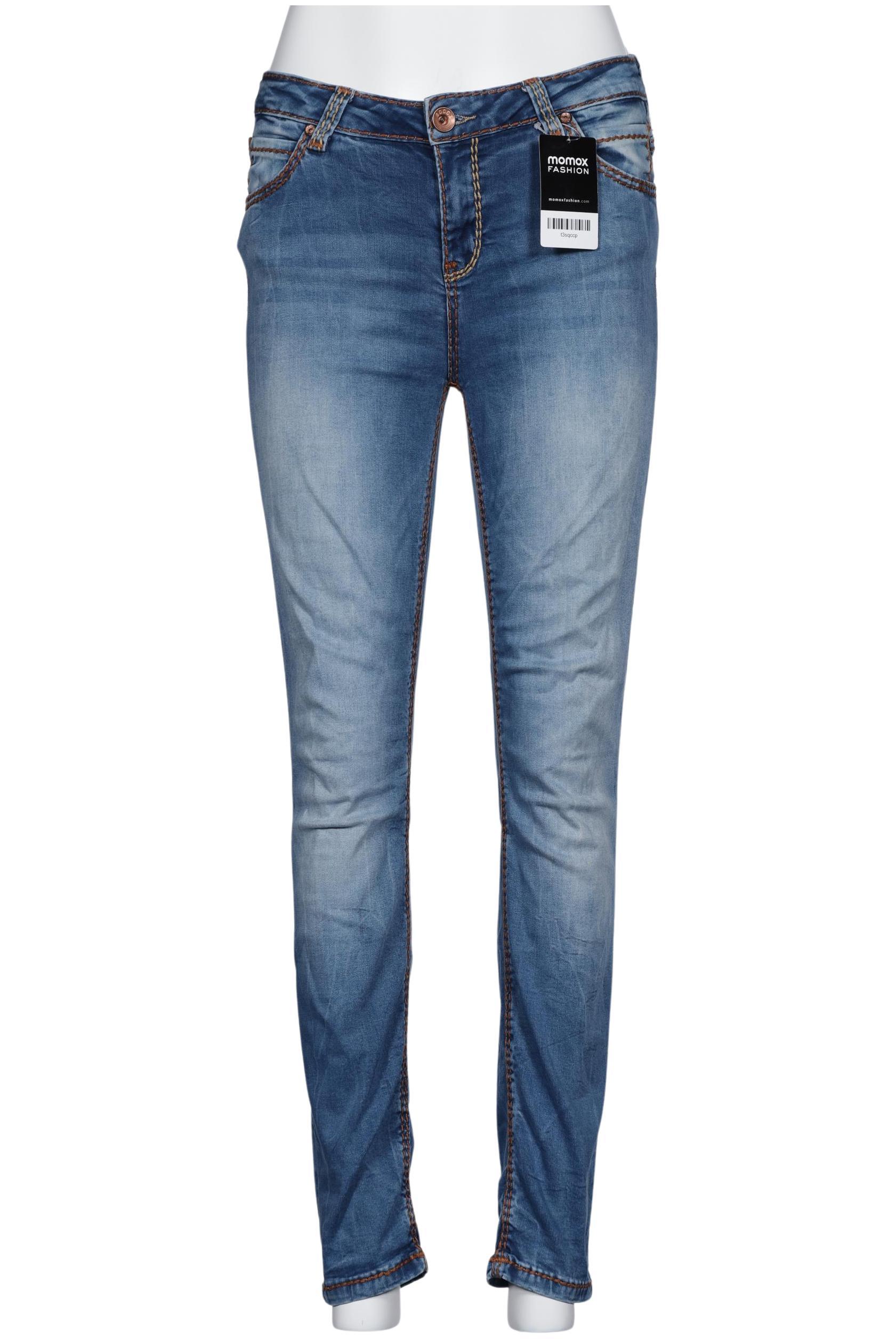 

Soccx Damen Jeans, blau, Gr. 30
