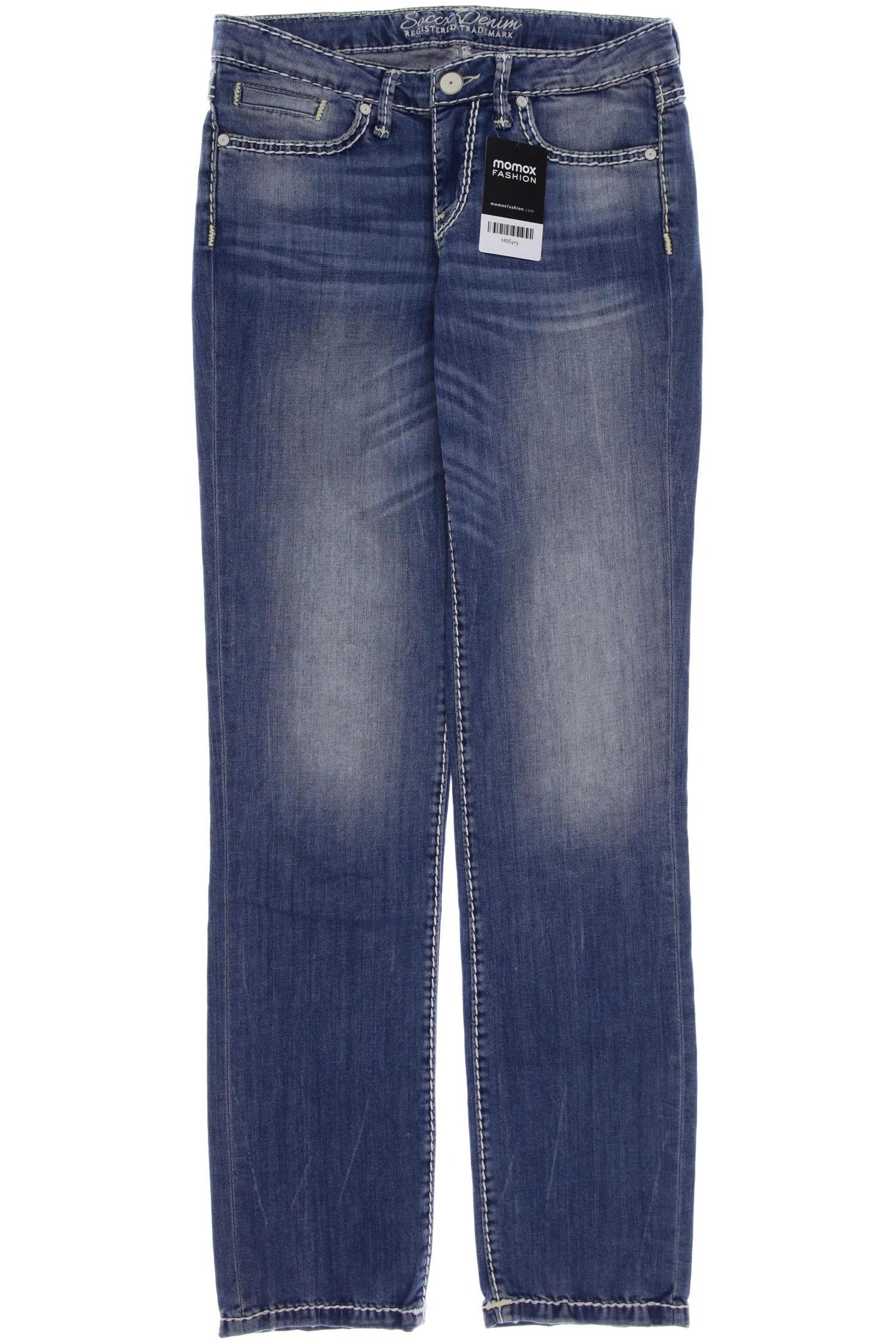 

Soccx Damen Jeans, blau, Gr. 27