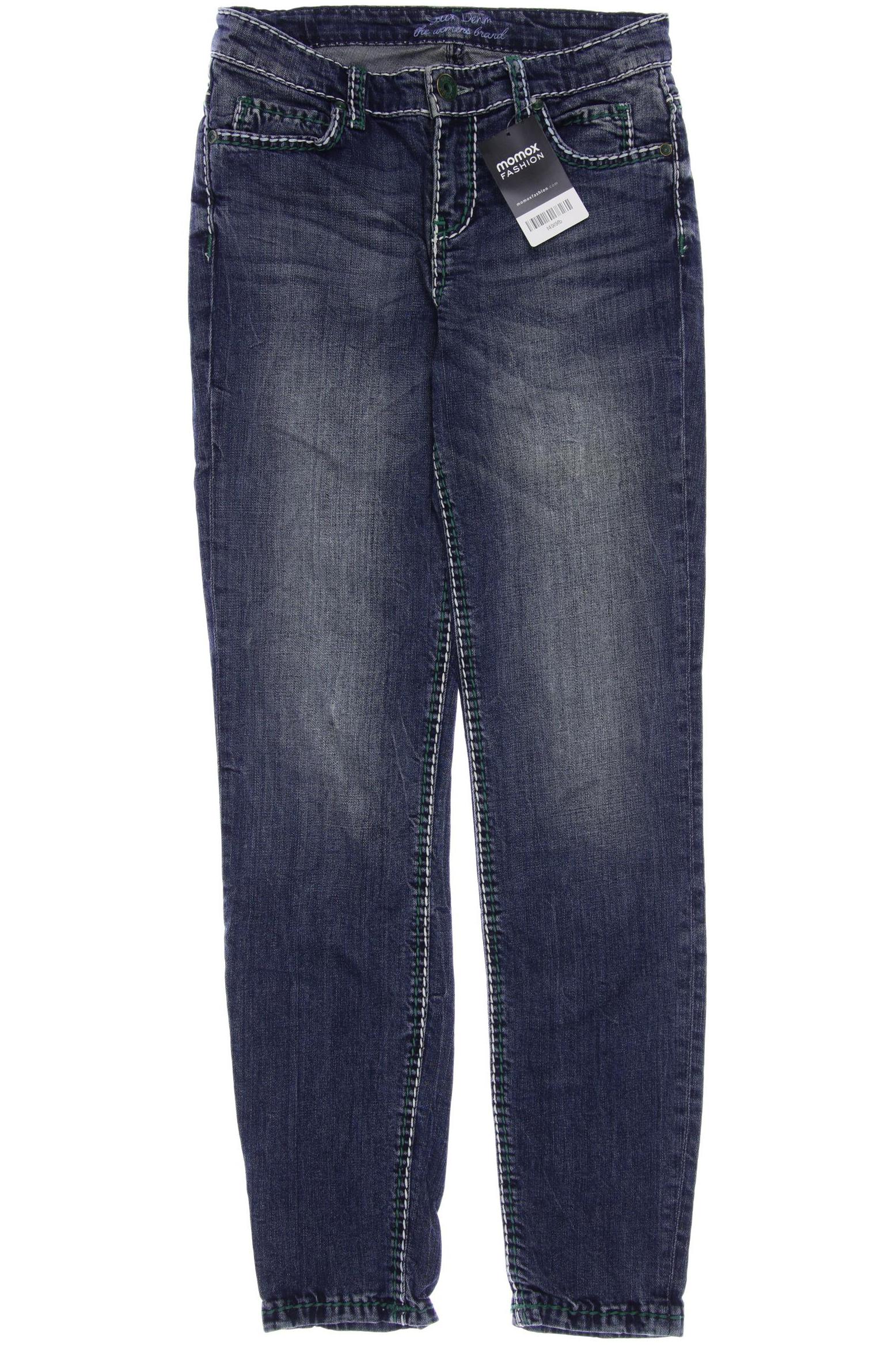 

SOCCX Damen Jeans, marineblau