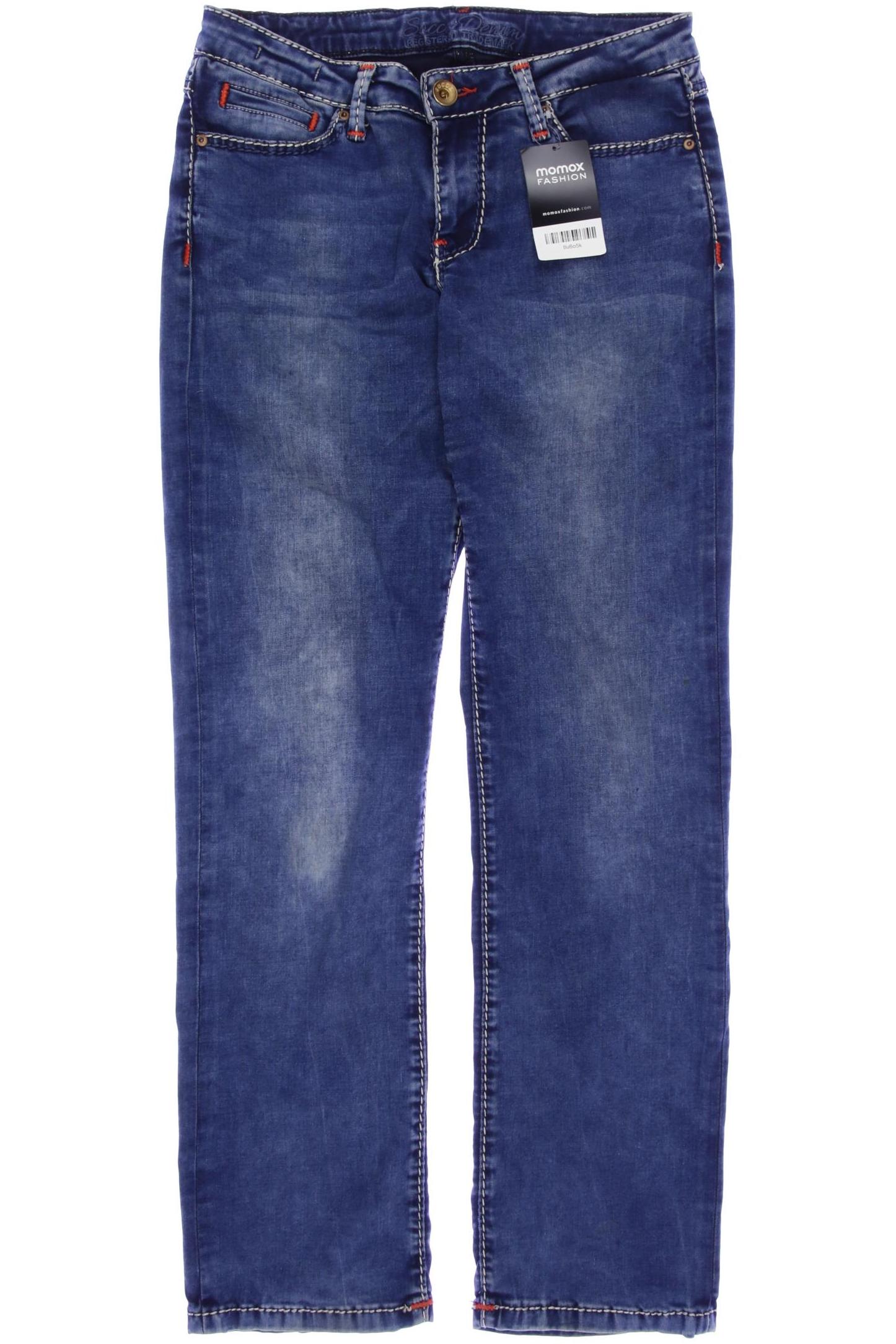 

Soccx Damen Jeans, marineblau, Gr. 27