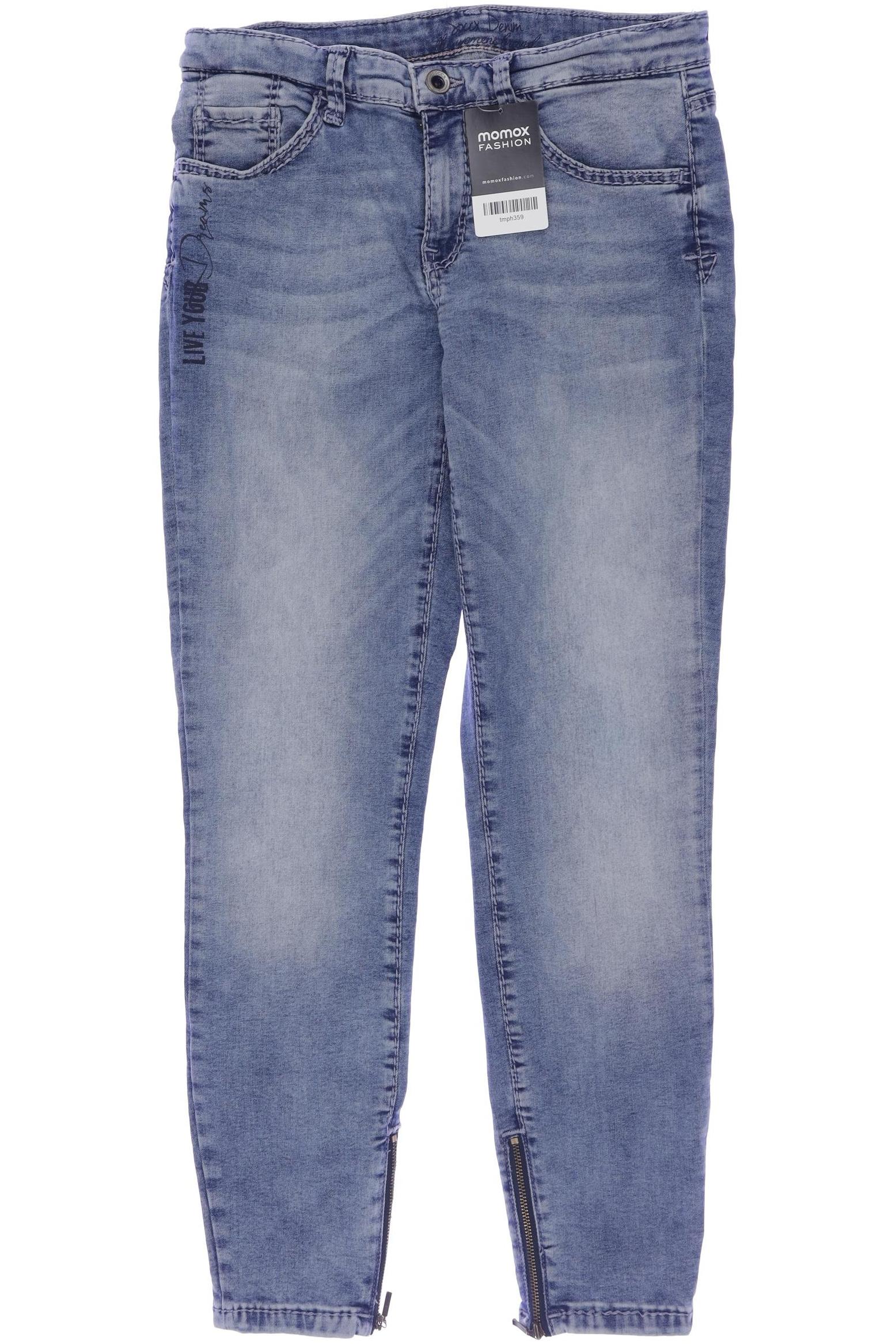 

Soccx Damen Jeans, blau, Gr. 28