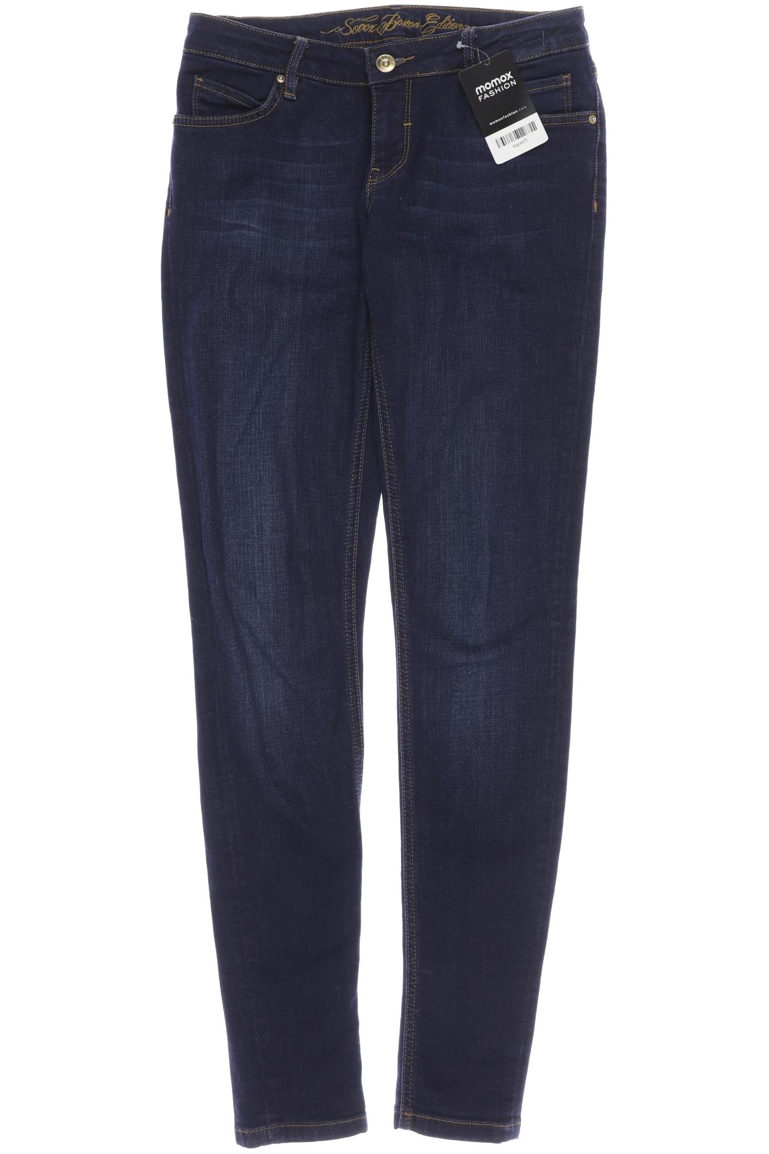 

Soccx Damen Jeans, marineblau, Gr. 27