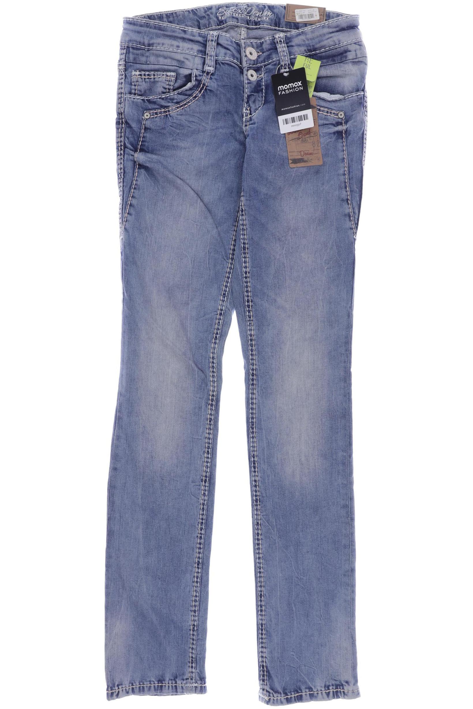 

SOCCX Damen Jeans, blau