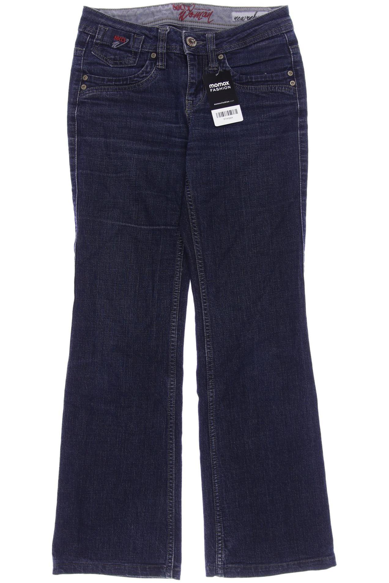 

Soccx Damen Jeans, marineblau, Gr. 34