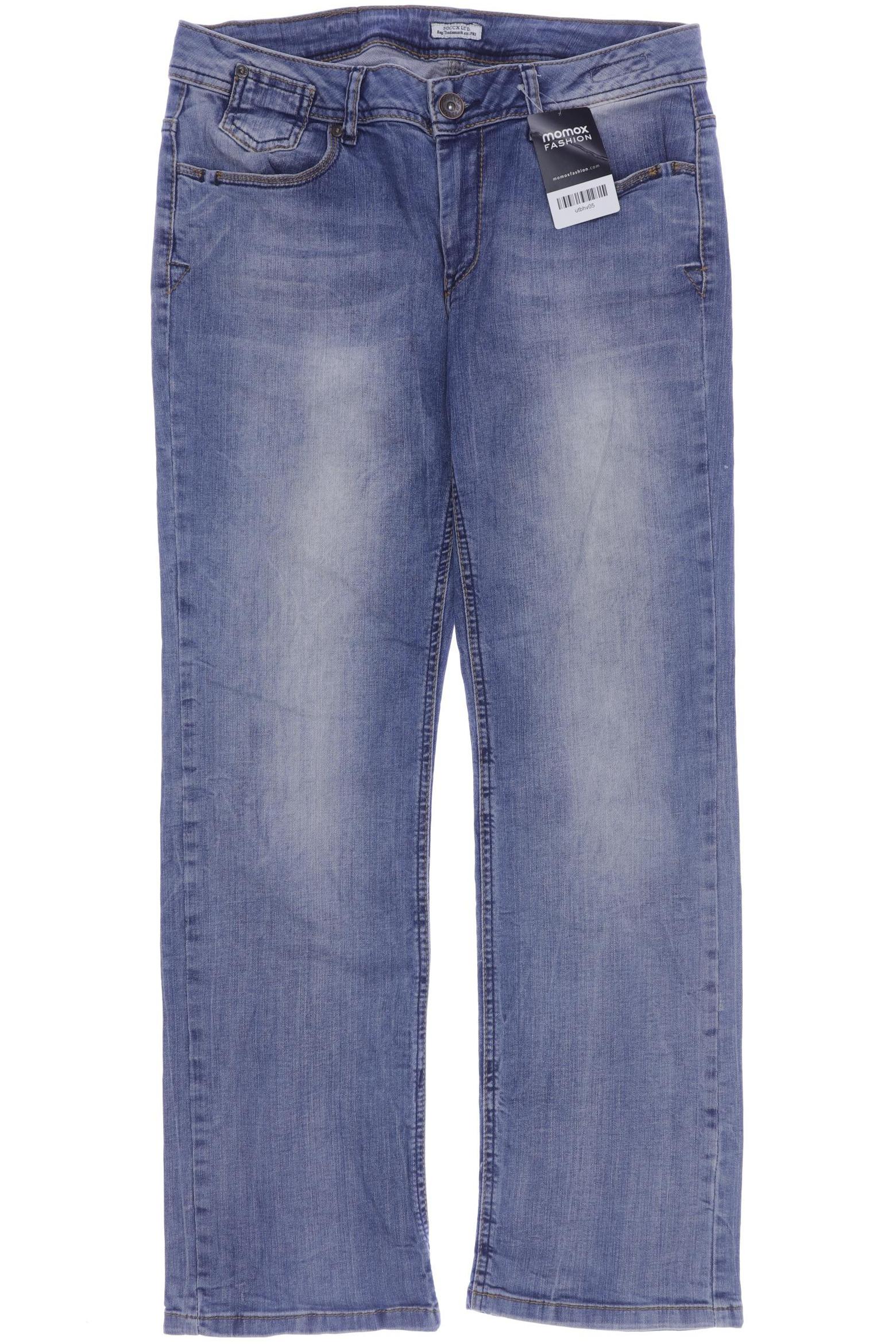 

Soccx Damen Jeans, blau, Gr. 30