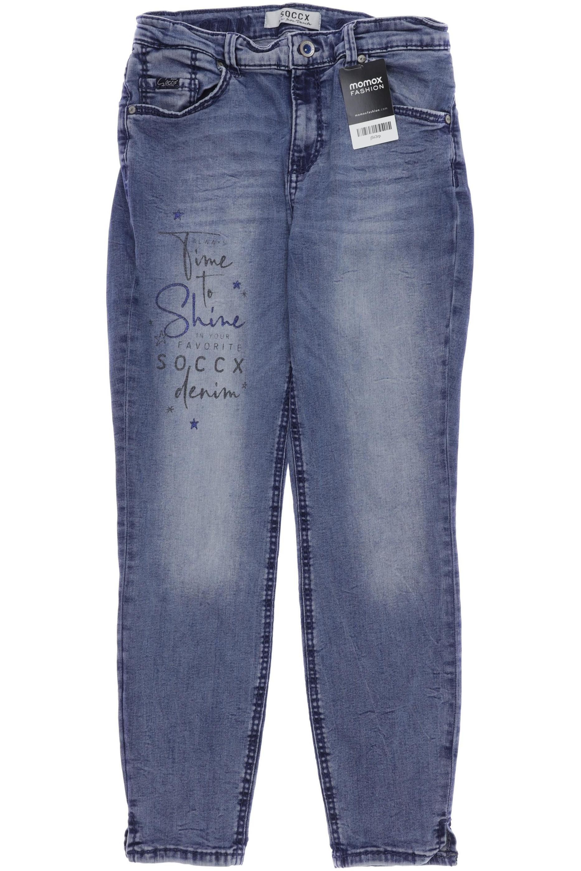 

Soccx Damen Jeans, blau, Gr. 31