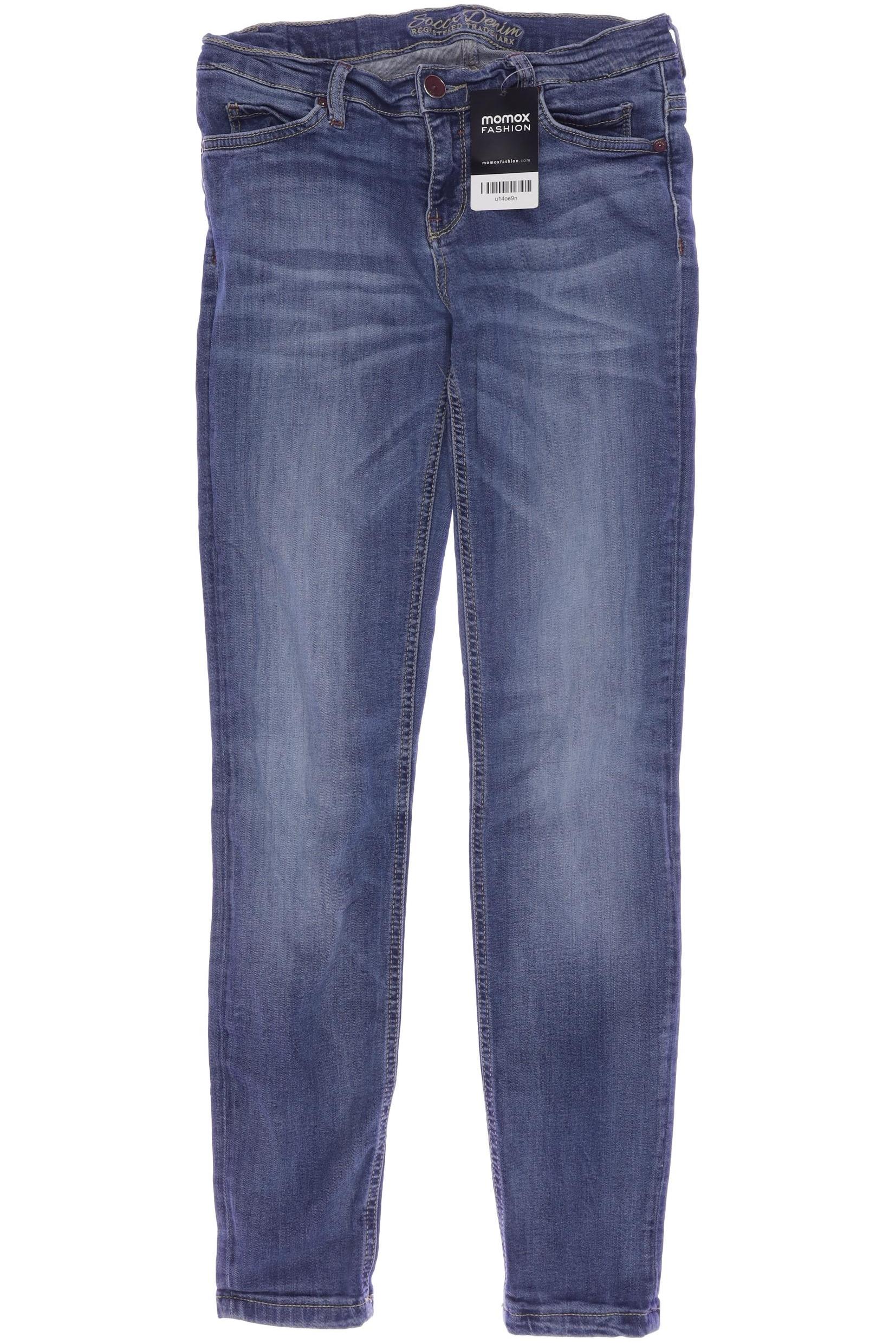 

Soccx Damen Jeans, blau, Gr. 27