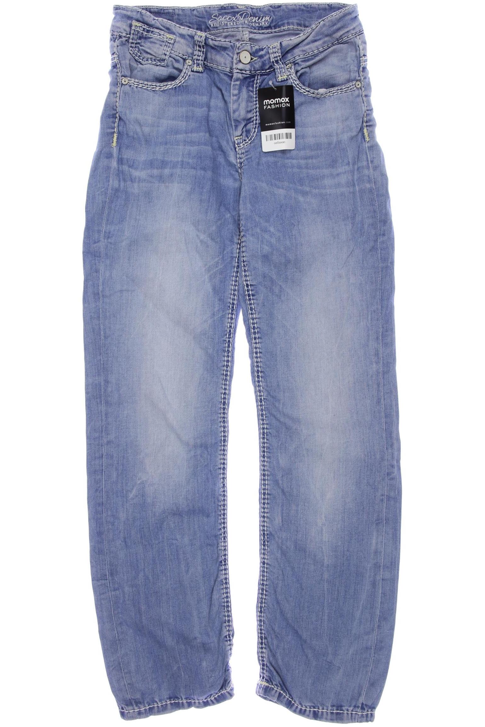 

Soccx Damen Jeans, blau, Gr. 28