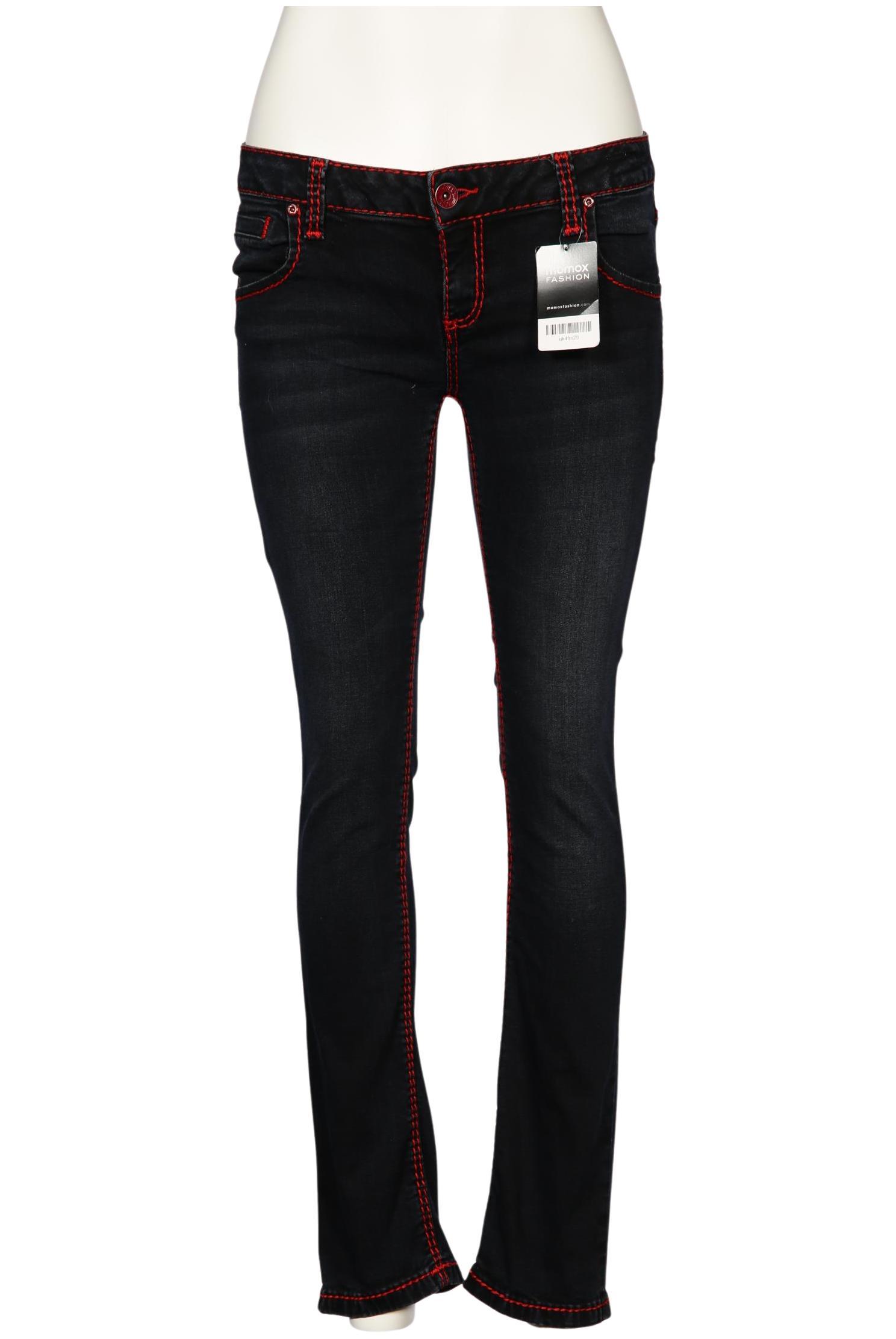 

Soccx Damen Jeans, schwarz, Gr. 31