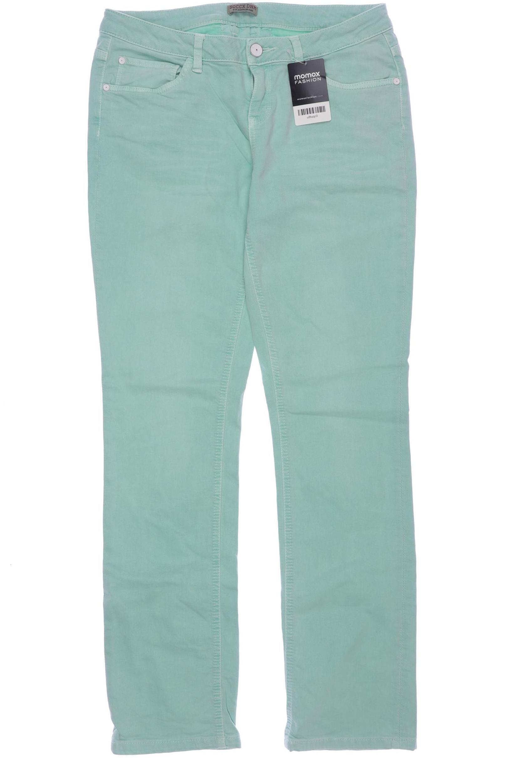 

Soccx Damen Jeans, türkis, Gr. 30