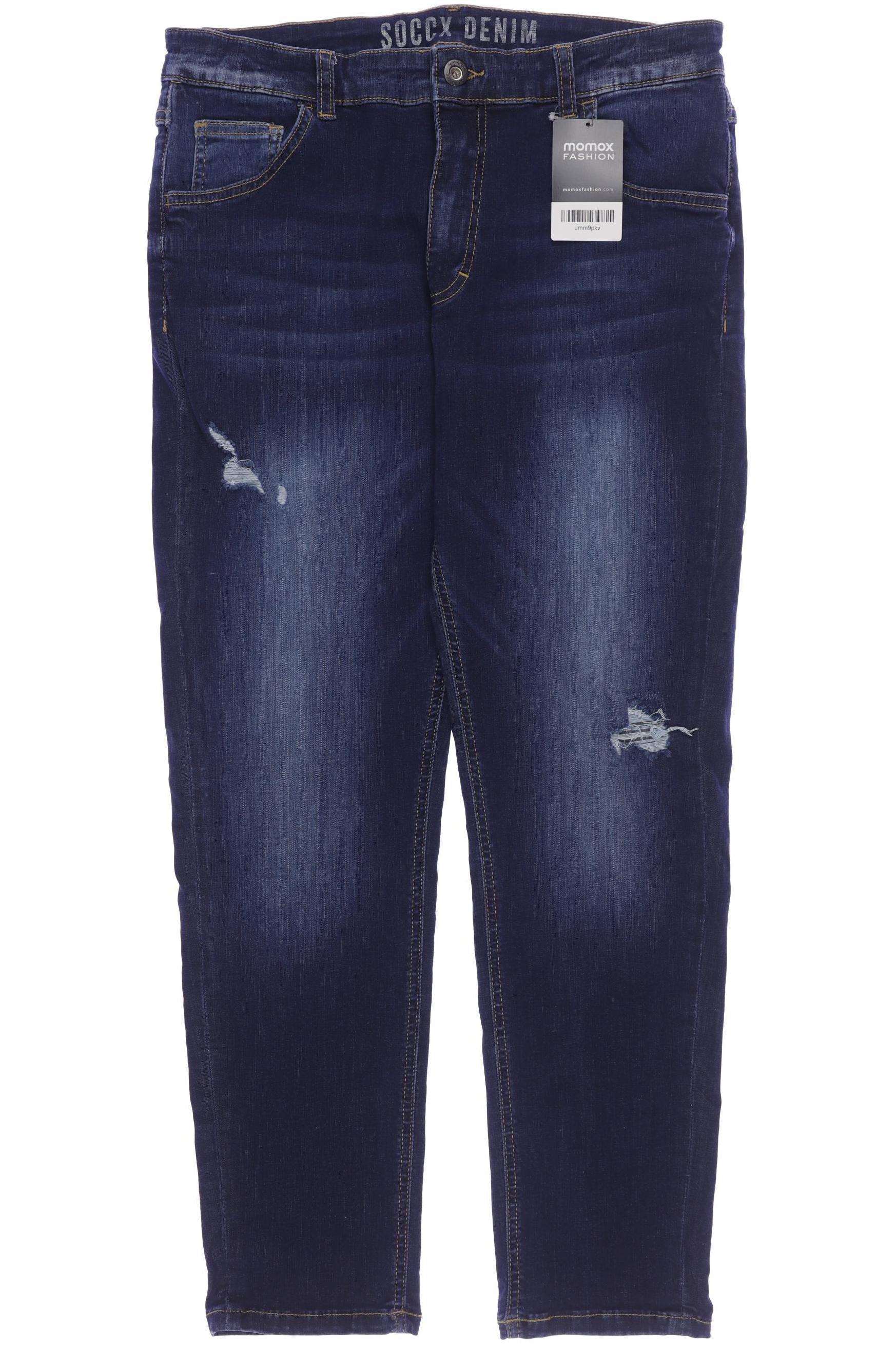 

Soccx Damen Jeans, marineblau, Gr. 29