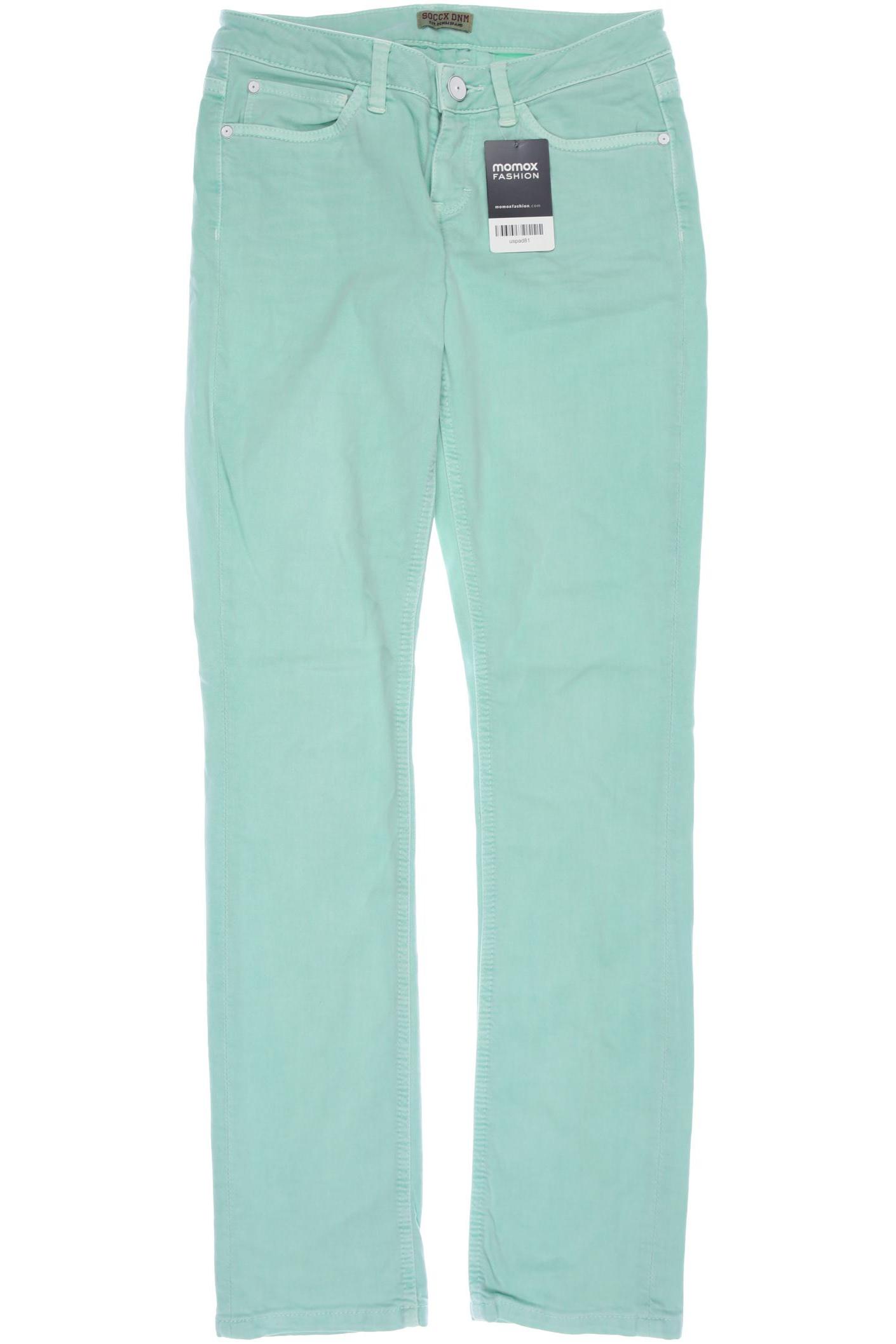 

Soccx Damen Jeans, hellgrün, Gr. 26