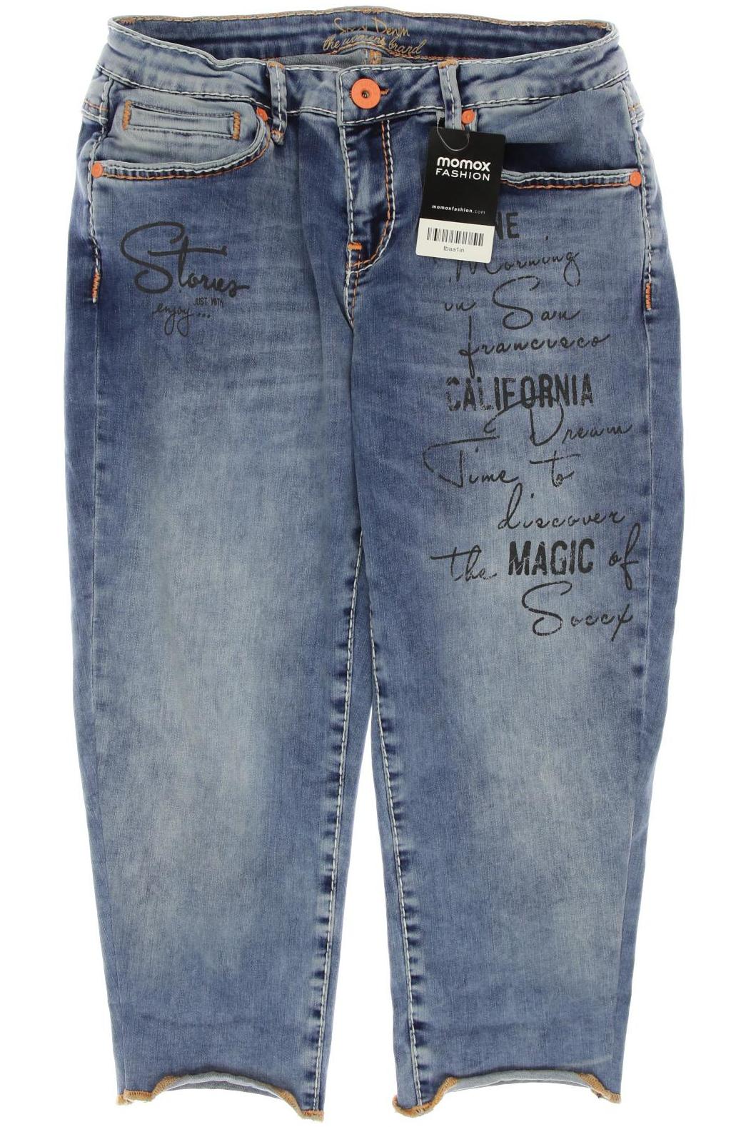 

Soccx Damen Jeans, blau, Gr. 30