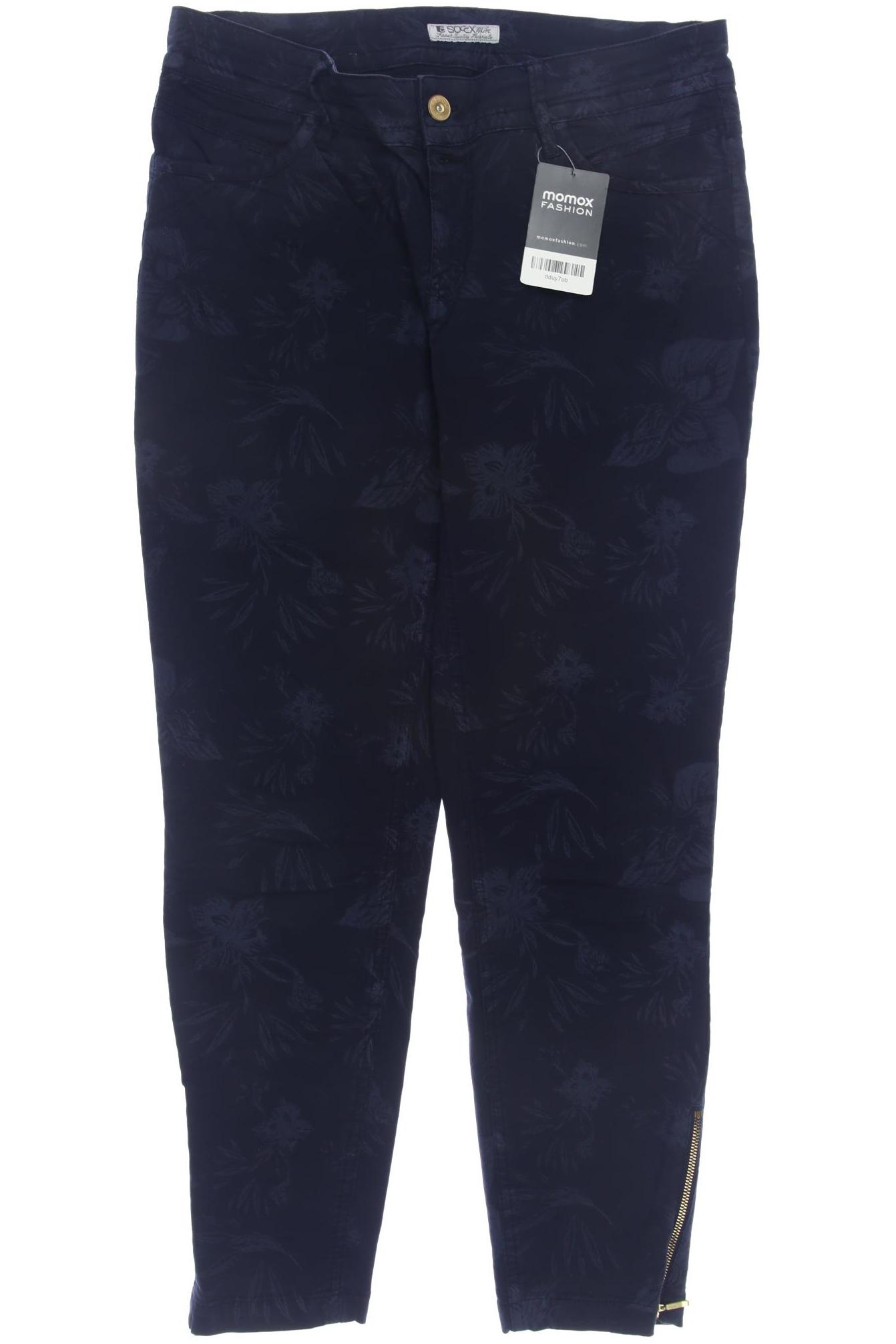 

Soccx Damen Jeans, marineblau, Gr. 28