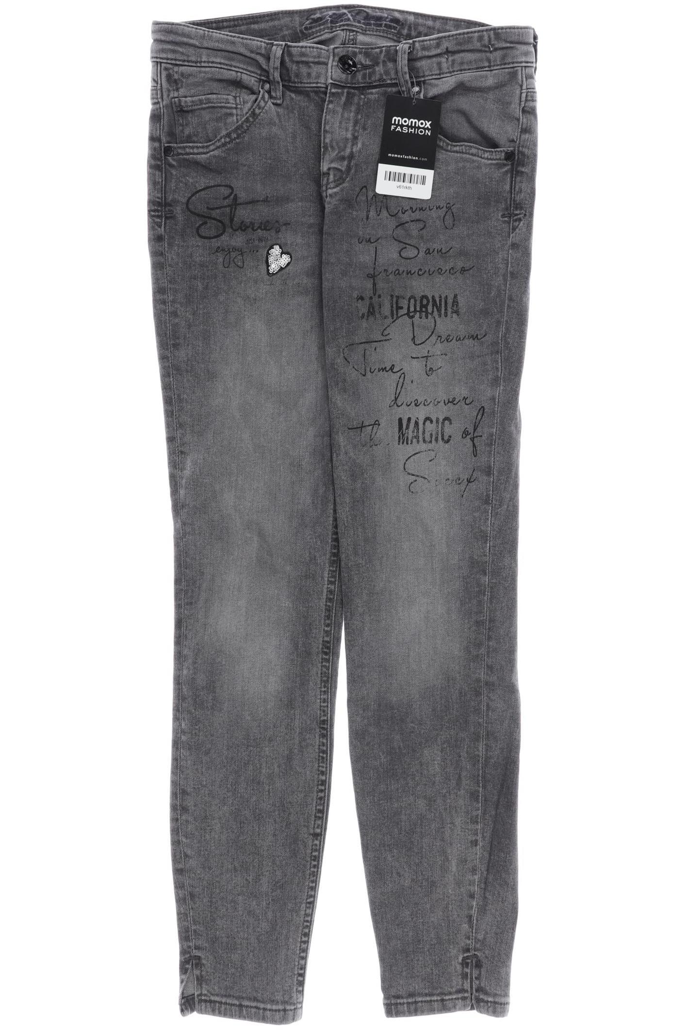 

Soccx Damen Jeans, grau, Gr. 28