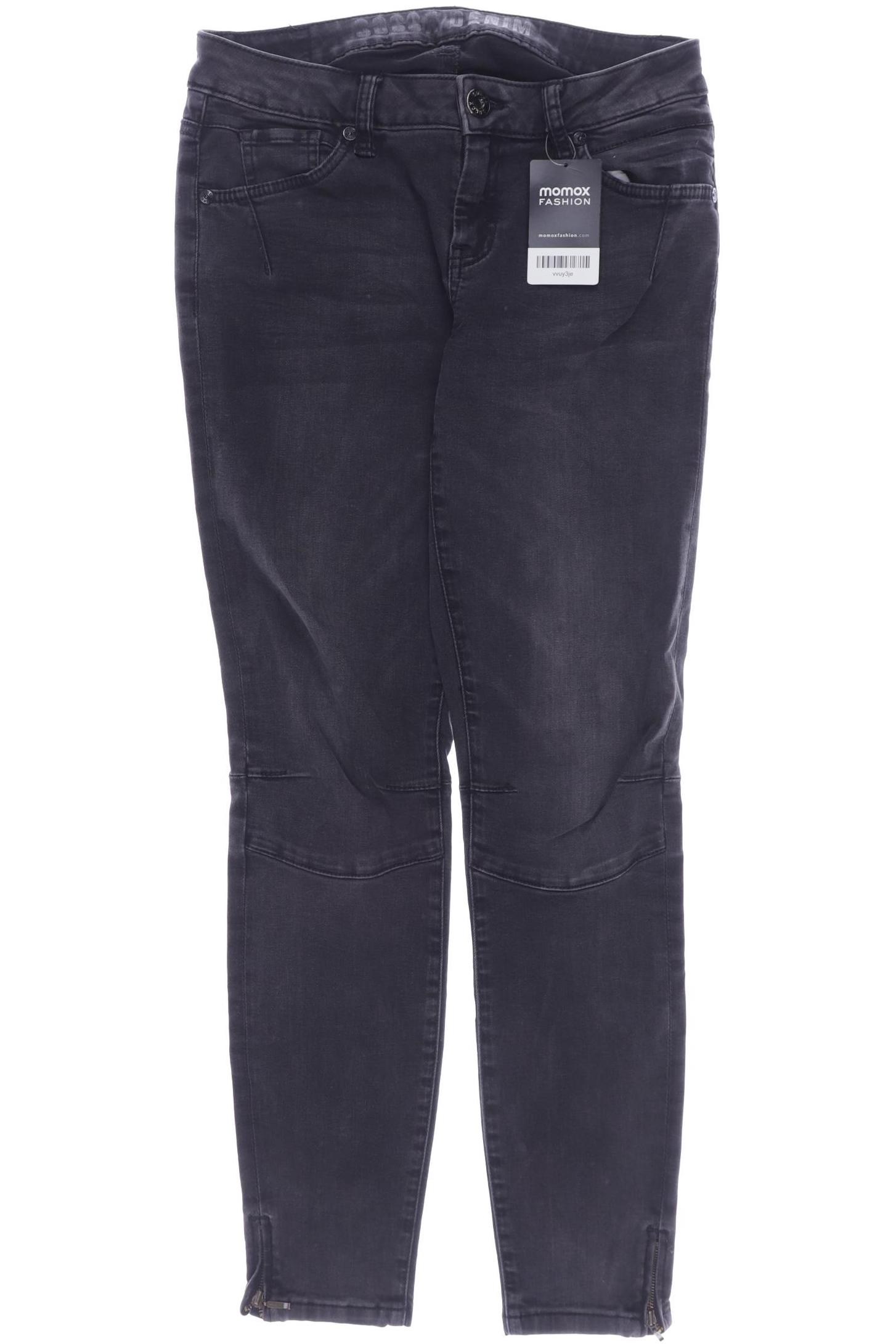 

SOCCX Damen Jeans, grau