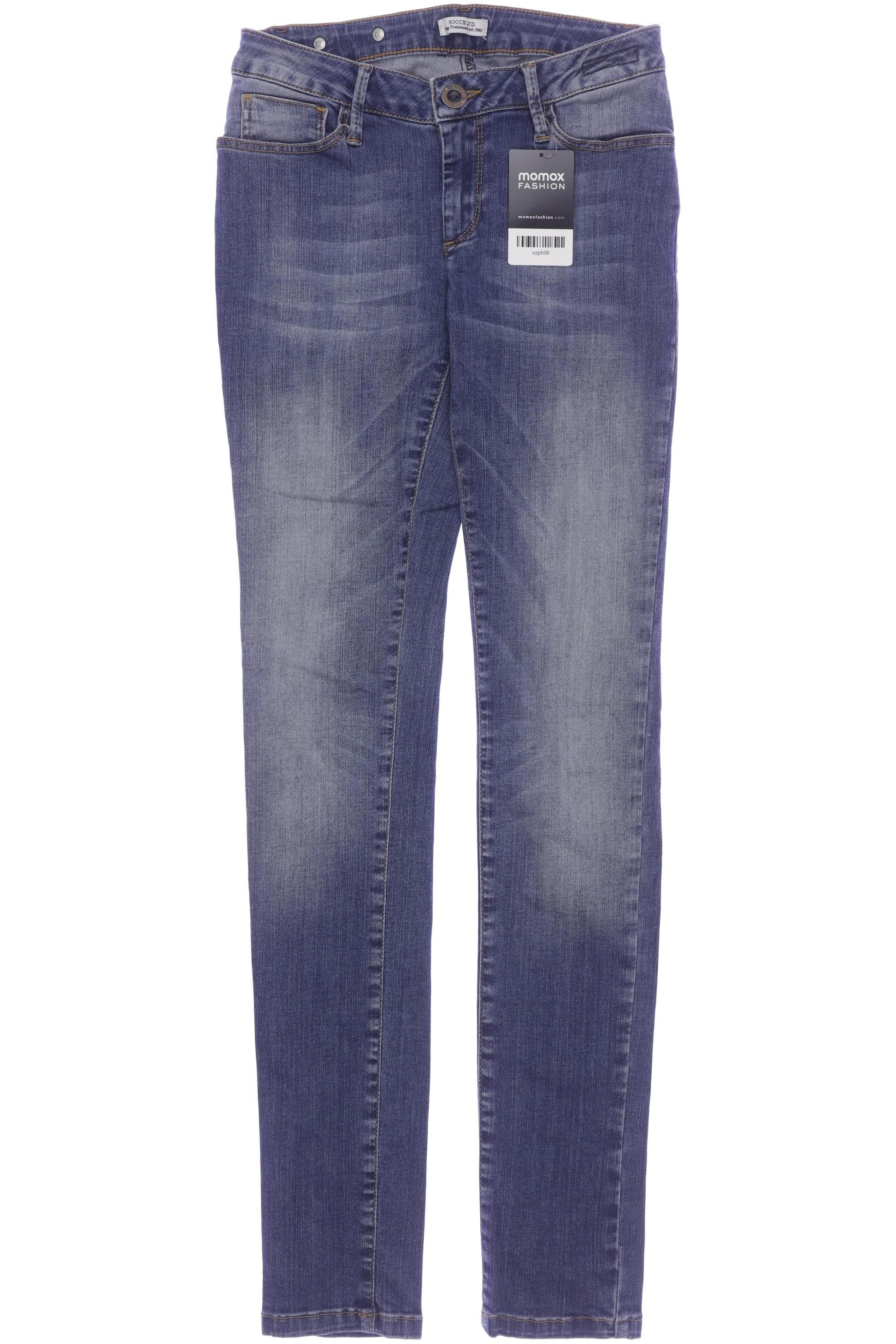 

Soccx Damen Jeans, blau, Gr. 26