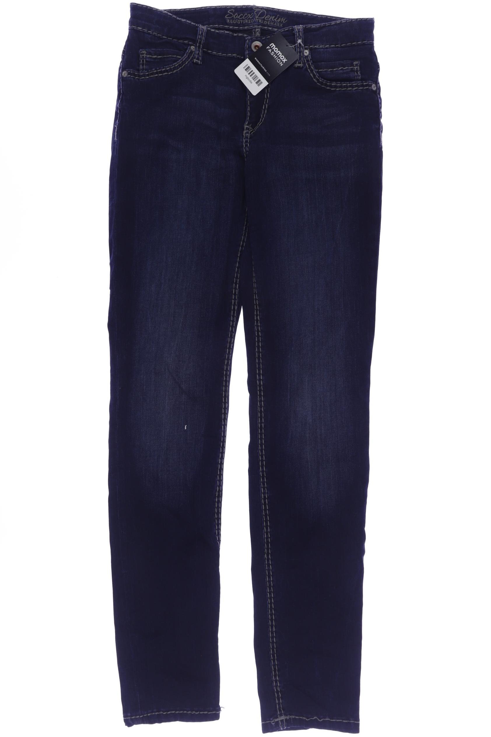 

Soccx Damen Jeans, marineblau, Gr. 29