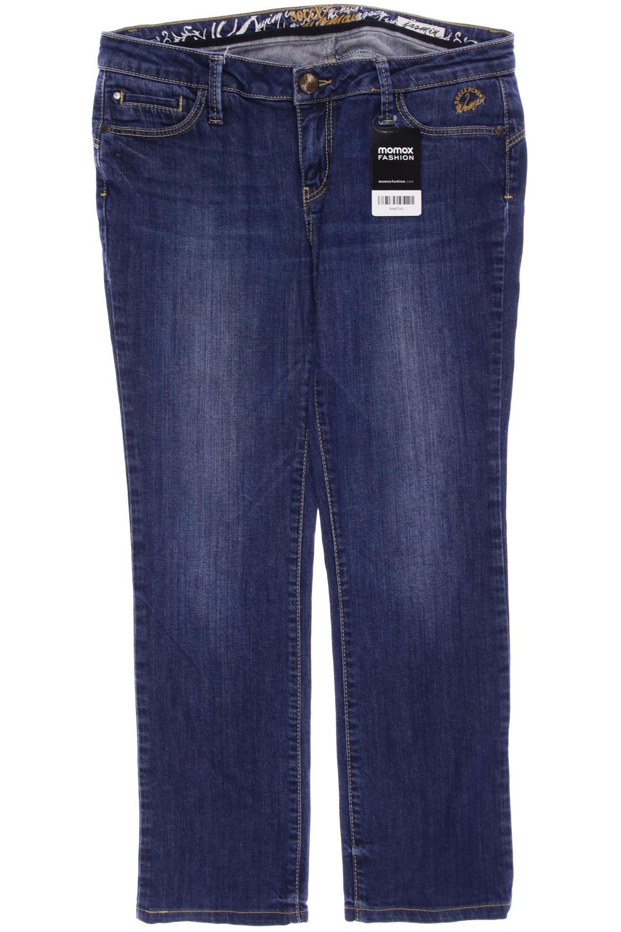 

SOCCX Damen Jeans, blau