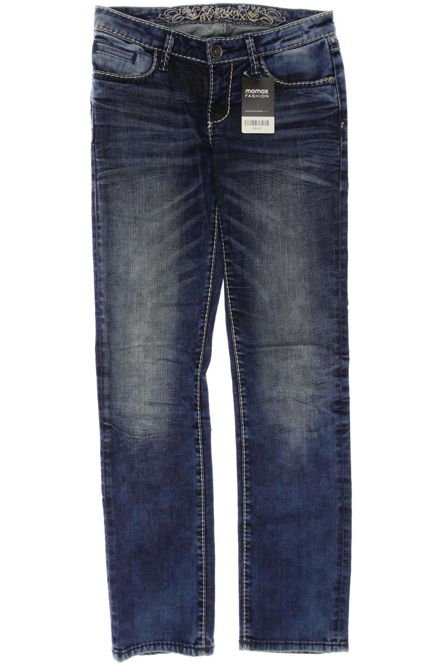 

Soccx Damen Jeans, blau, Gr. 40