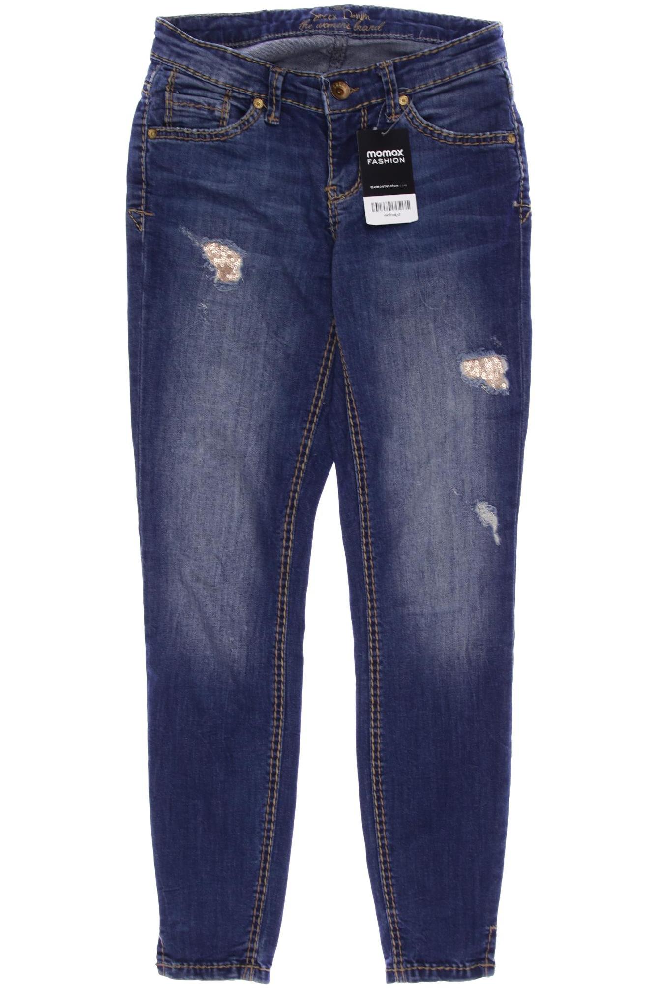 

SOCCX Damen Jeans, blau