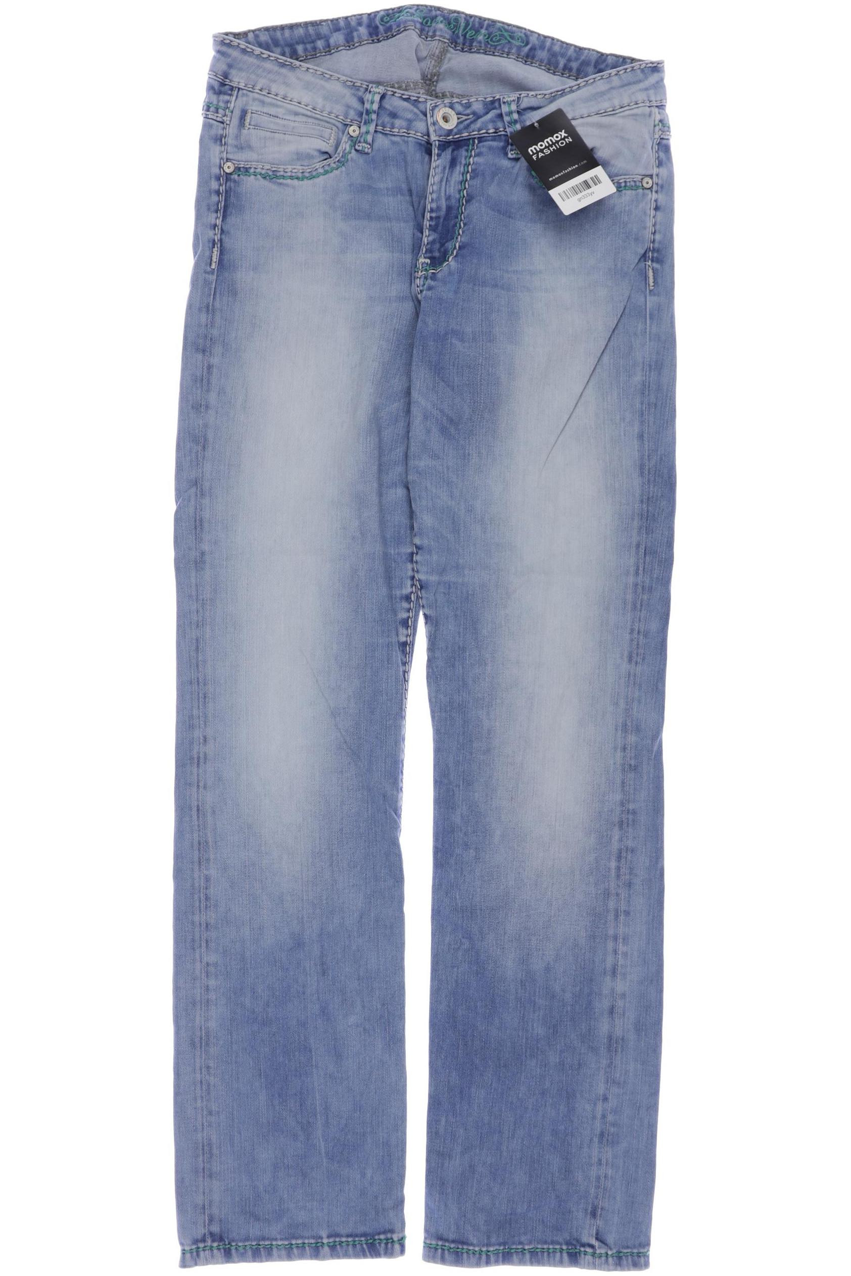 

SOCCX Damen Jeans, blau
