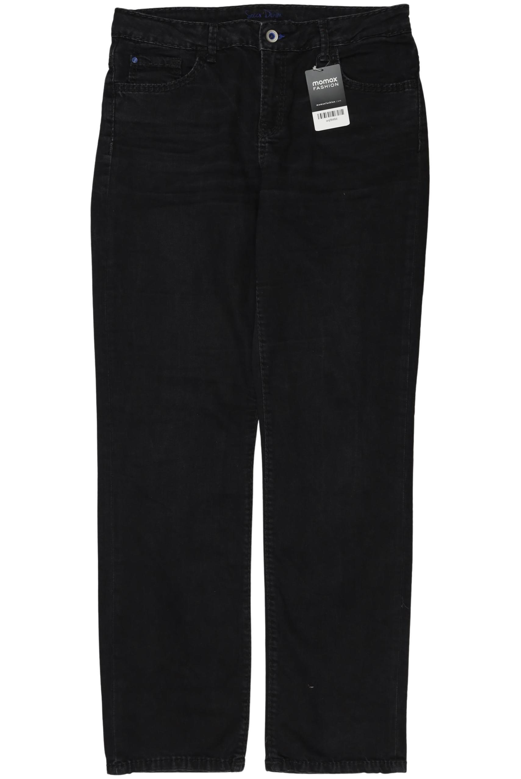 

Soccx Damen Jeans, schwarz, Gr. 31