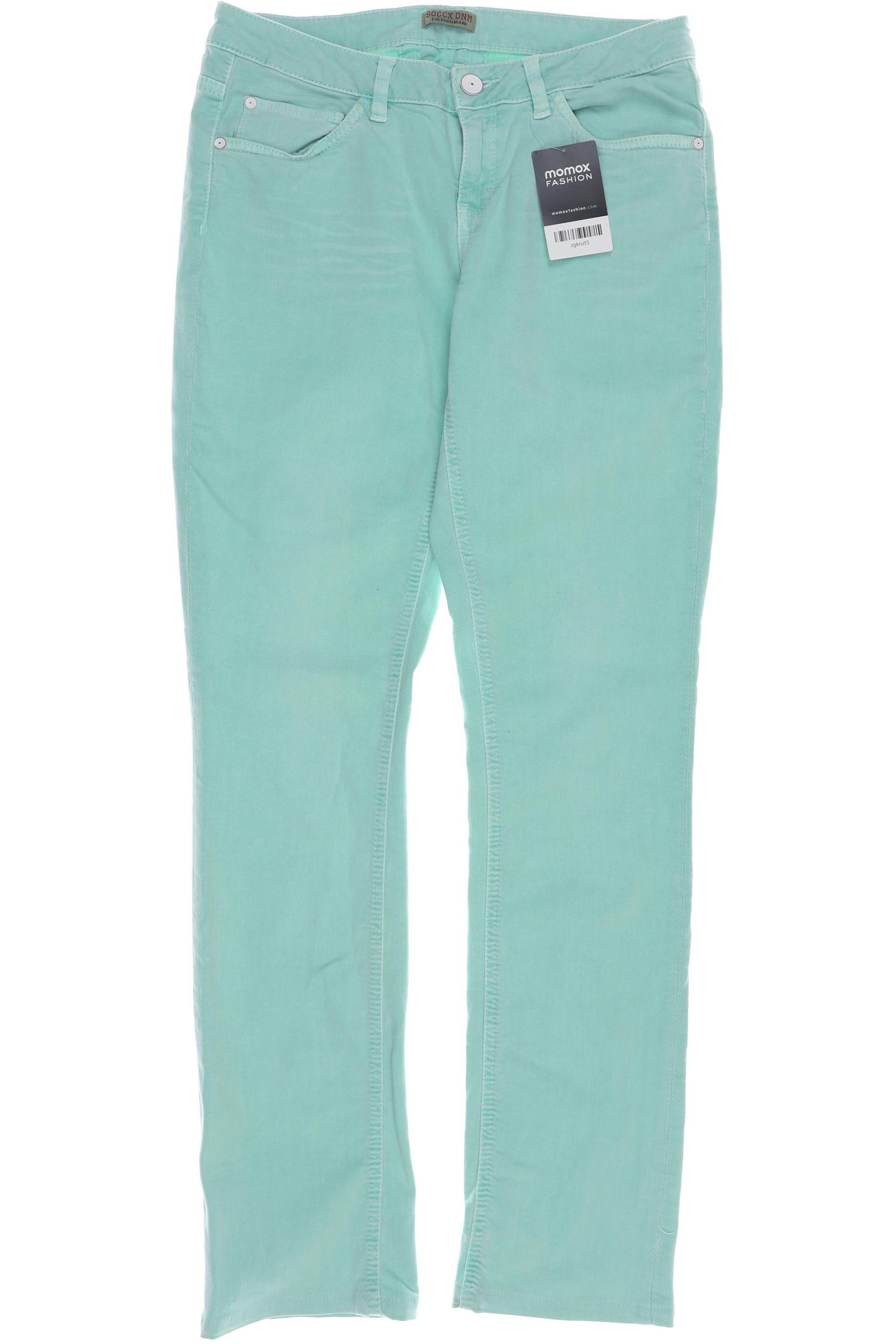 

SOCCX Damen Jeans, hellgrün