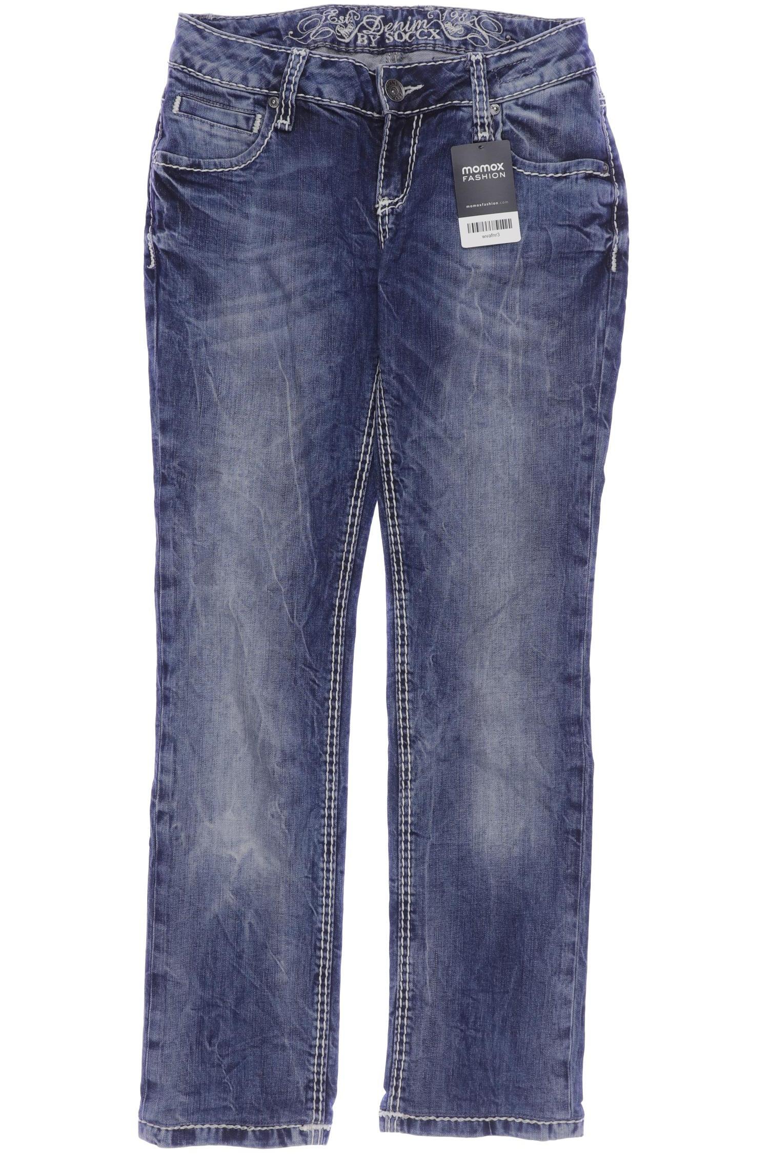 

Soccx Damen Jeans, blau, Gr. 27