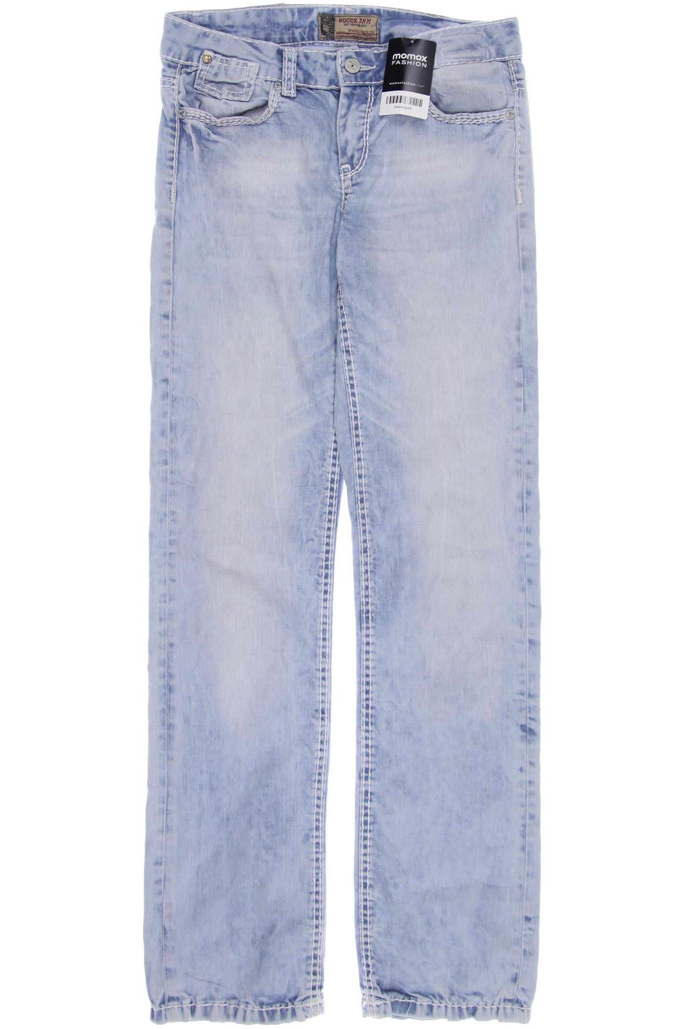 

SOCCX Damen Jeans, hellblau