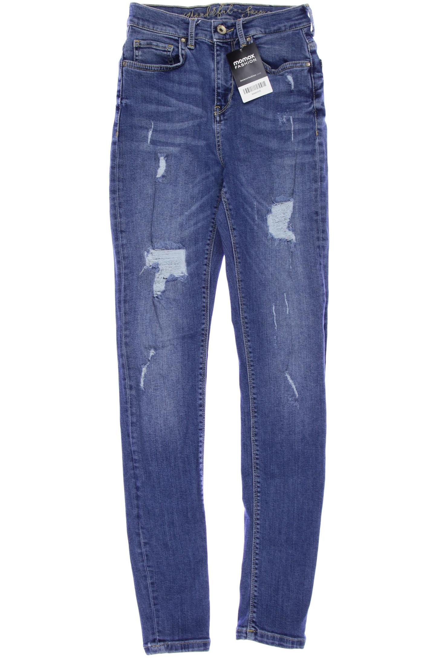 

Soccx Damen Jeans, blau, Gr. 26
