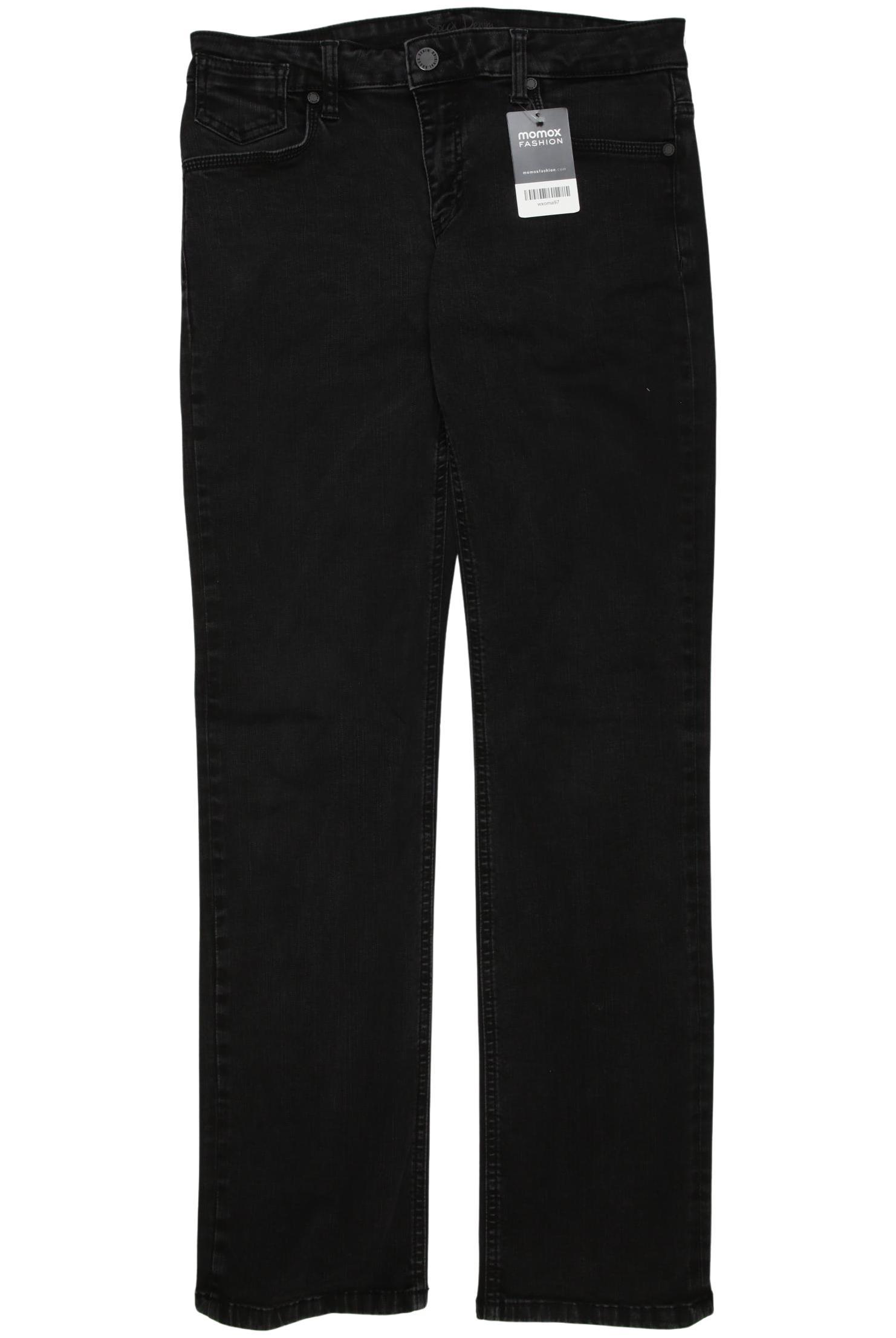 

Soccx Damen Jeans, schwarz, Gr. 32