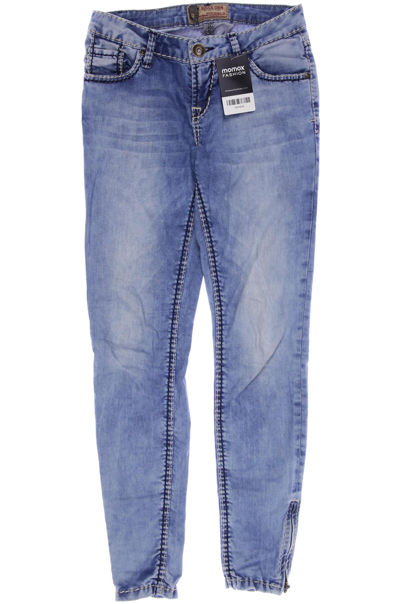 

Soccx Damen Jeans, blau, Gr. 26