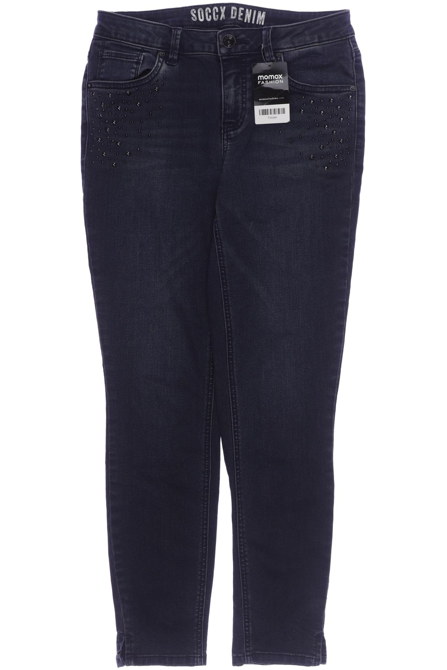 

Soccx Damen Jeans, marineblau, Gr. 29