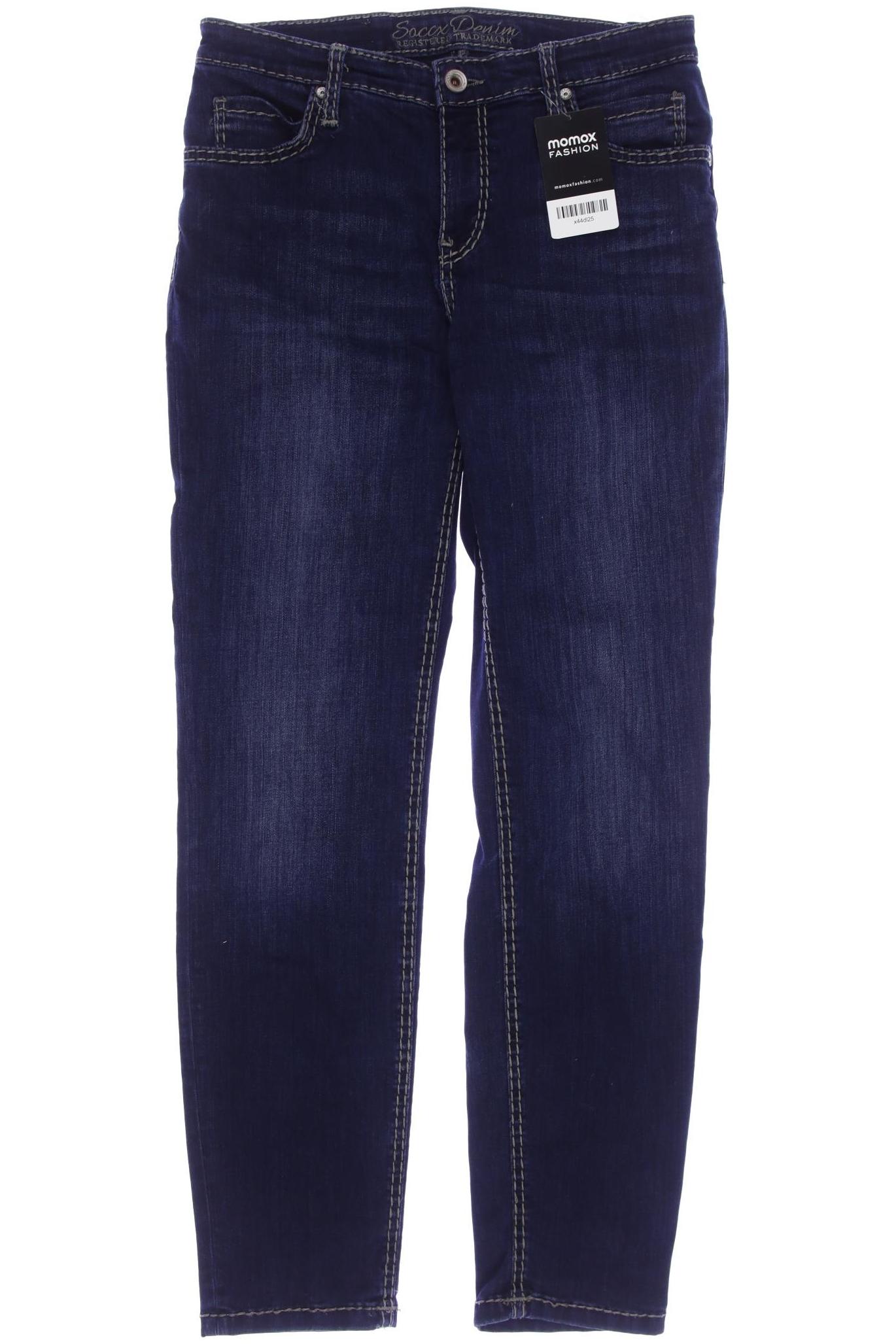 

Soccx Damen Jeans, marineblau, Gr. 30