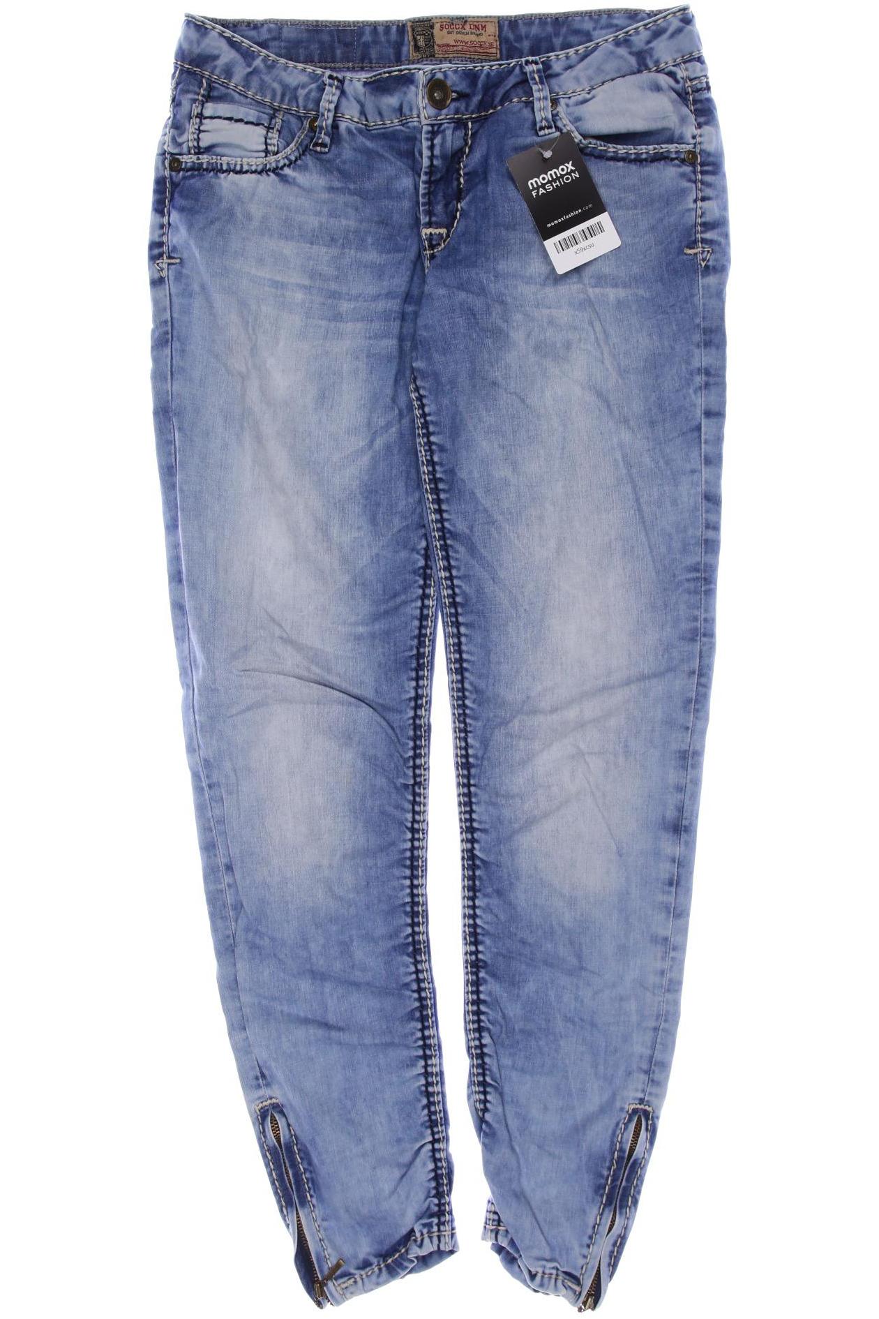 

Soccx Damen Jeans, blau, Gr. 29