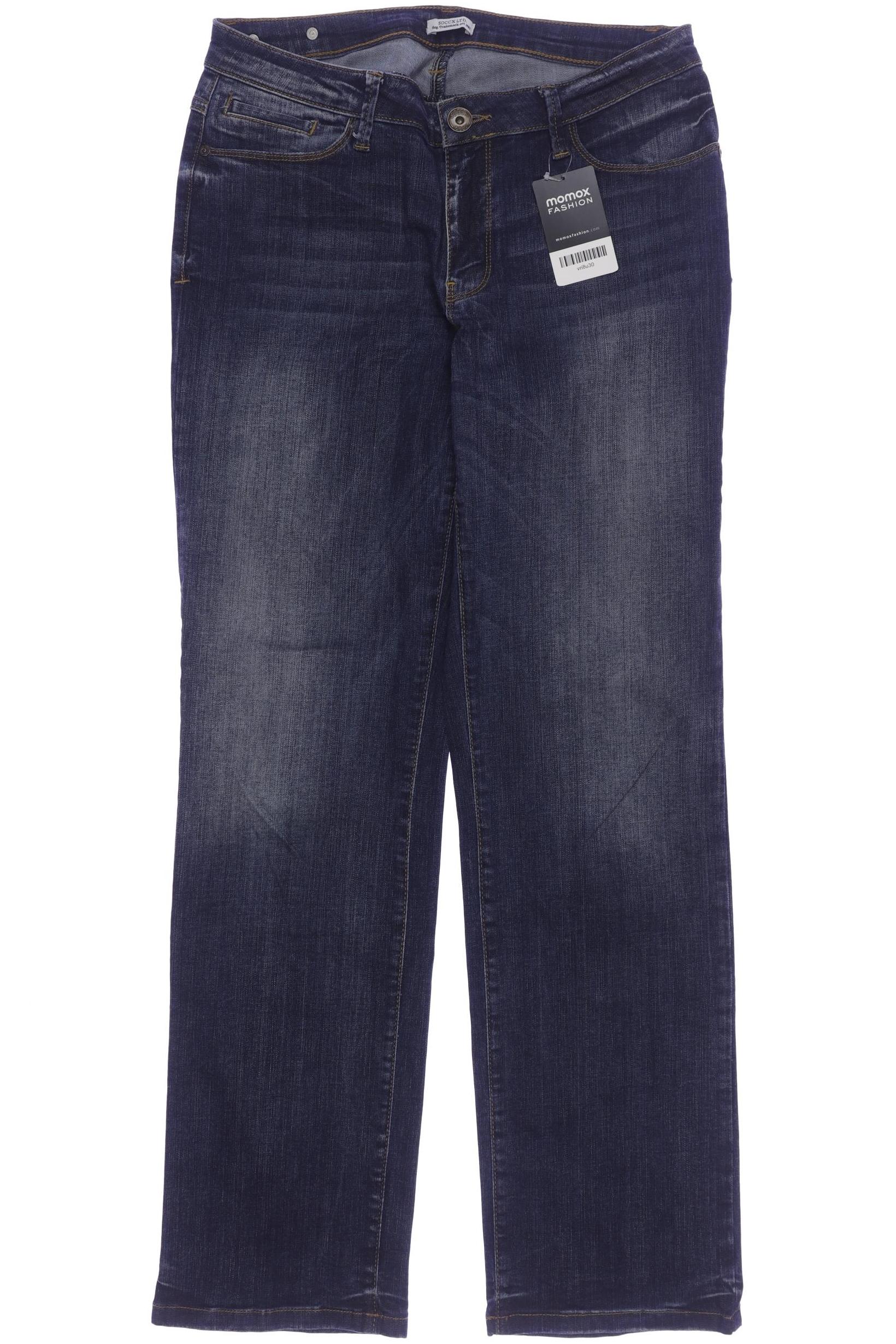 

Soccx Damen Jeans, blau, Gr. 30