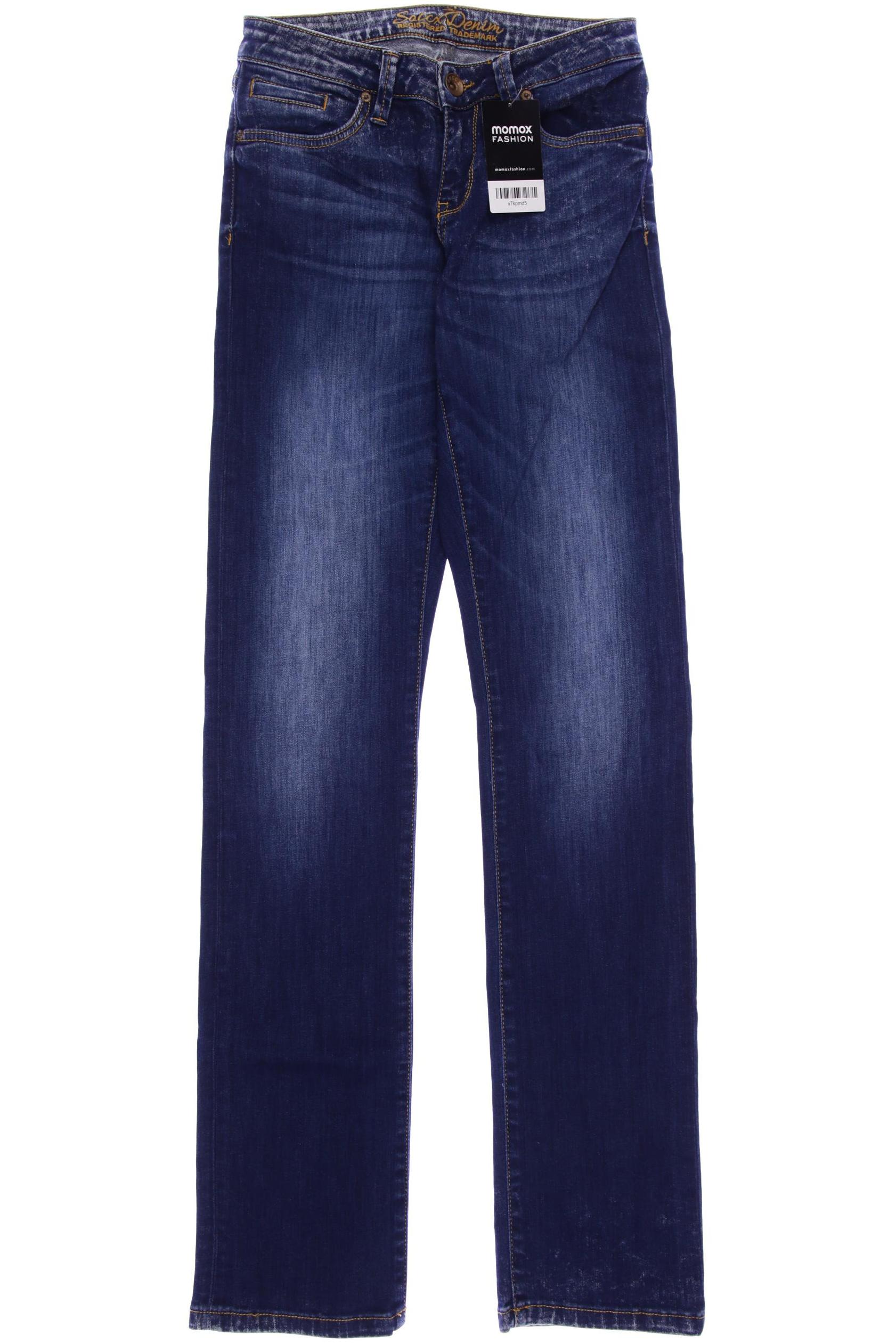

SOCCX Damen Jeans, blau