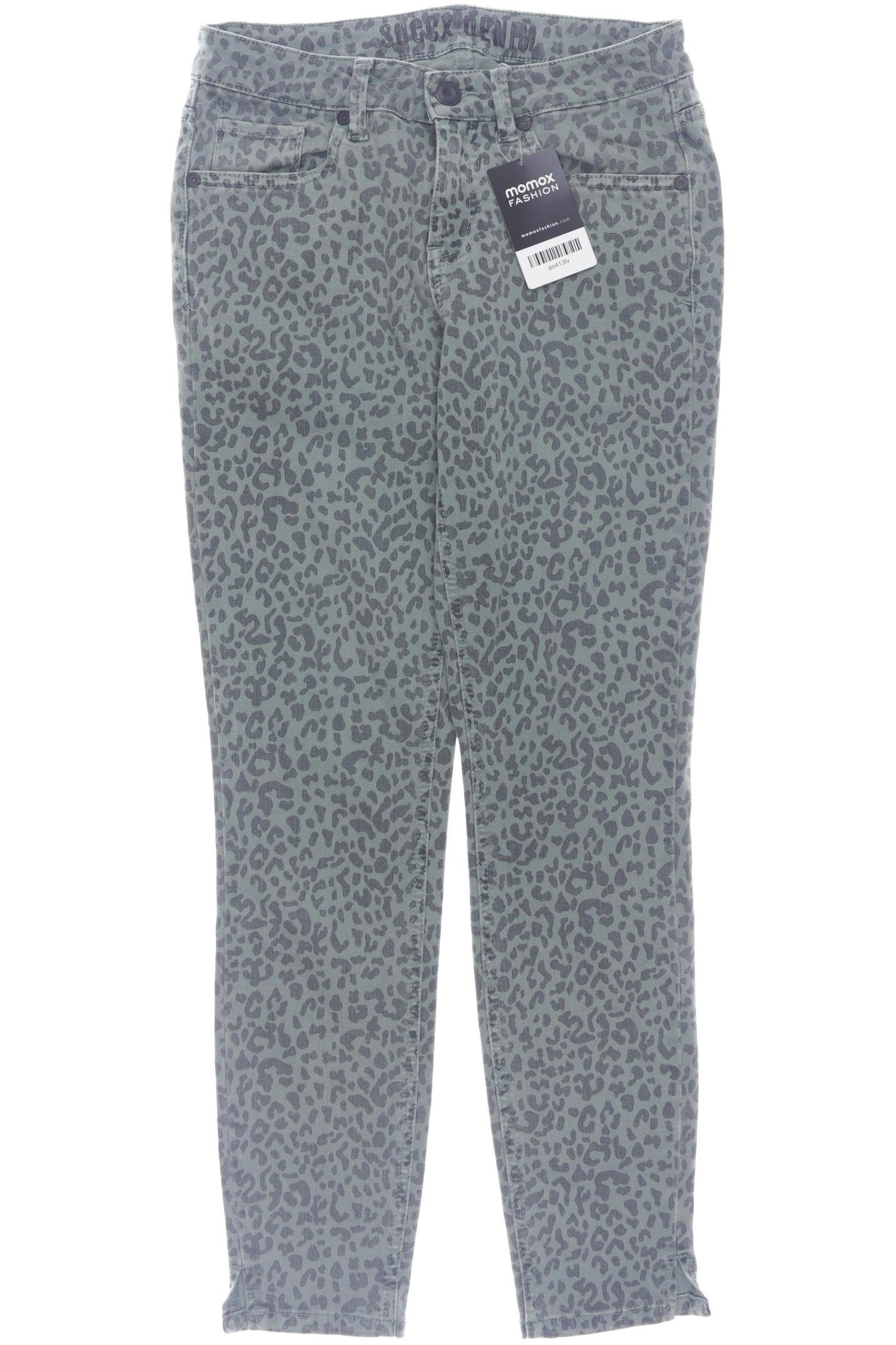 

Soccx Damen Jeans, grün, Gr. 26