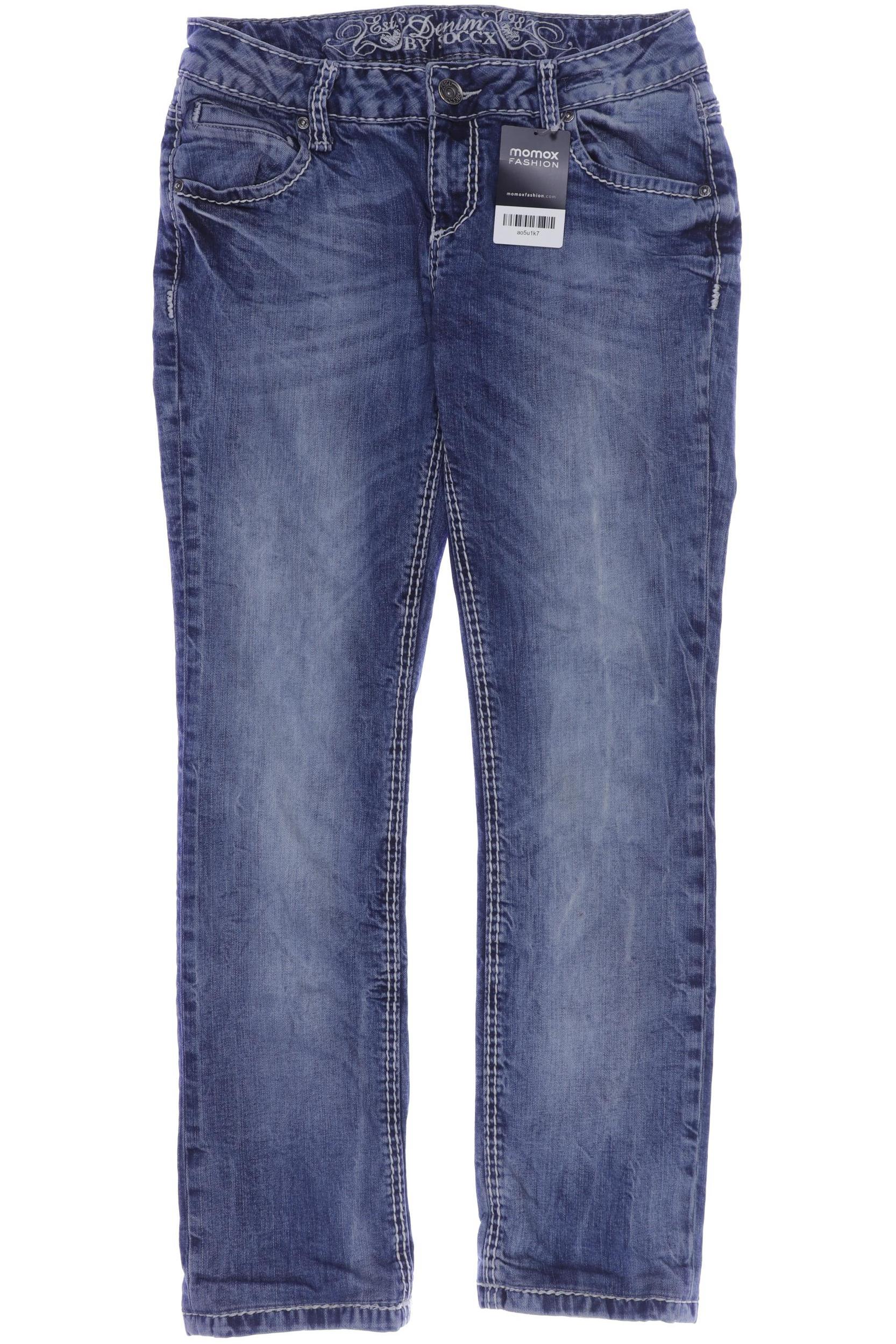 

SOCCX Damen Jeans, blau