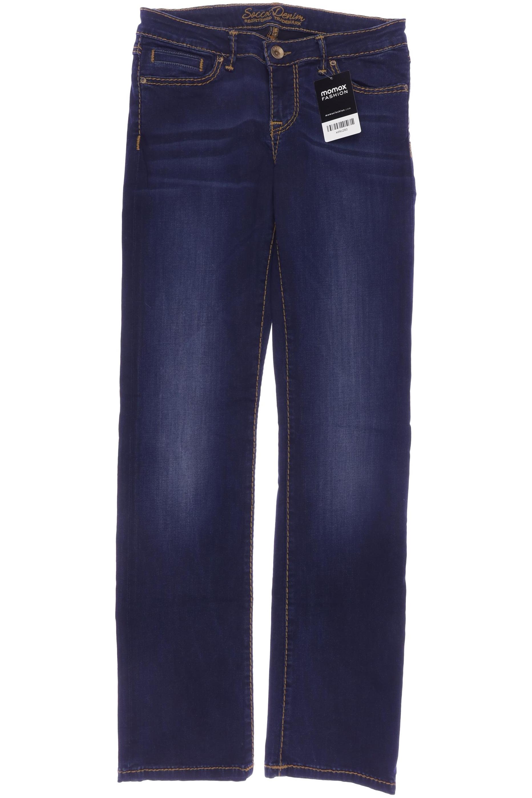 

Soccx Damen Jeans, marineblau, Gr. 29