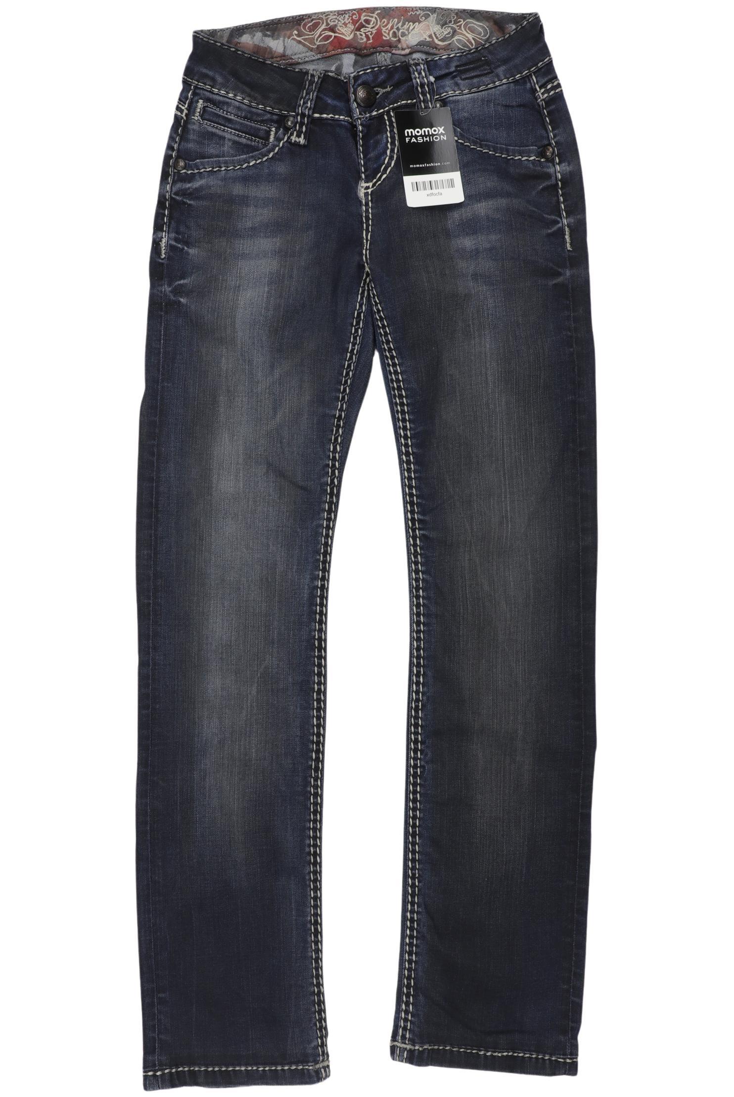 

Soccx Damen Jeans, blau, Gr. 25